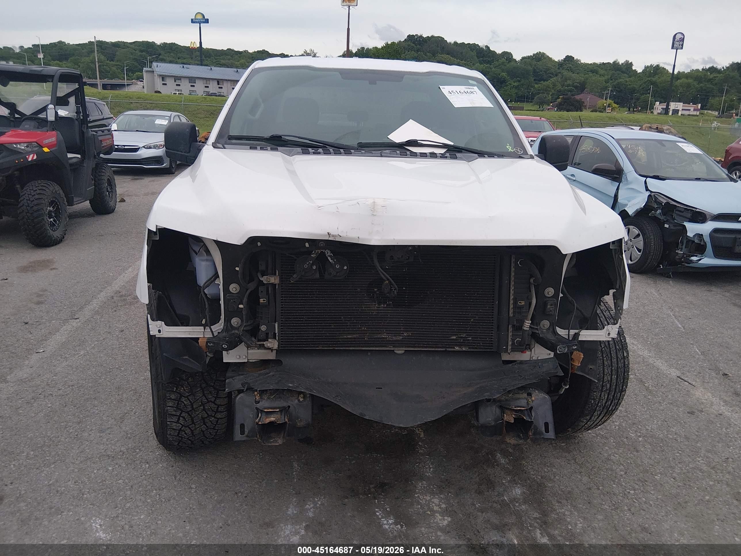 2015 Ford F-150 Xl White vin: 1FTEX1C84FKF22104