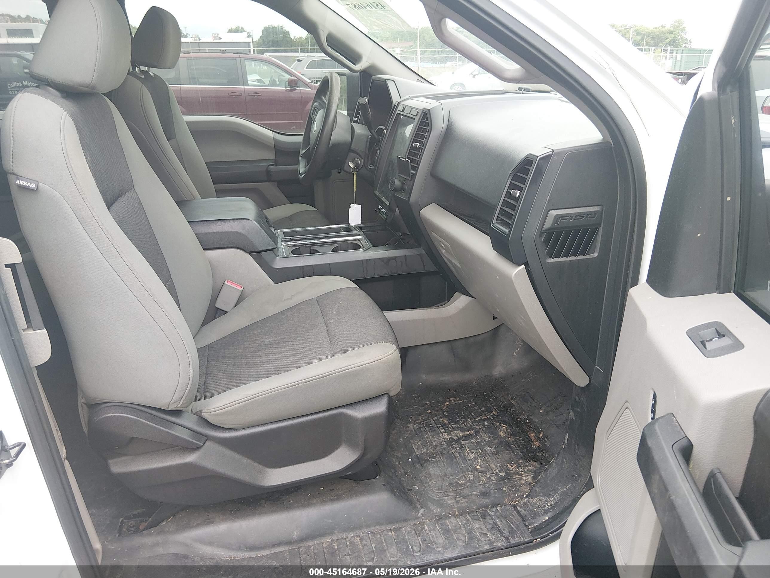 2015 Ford F-150 Xl White vin: 1FTEX1C84FKF22104