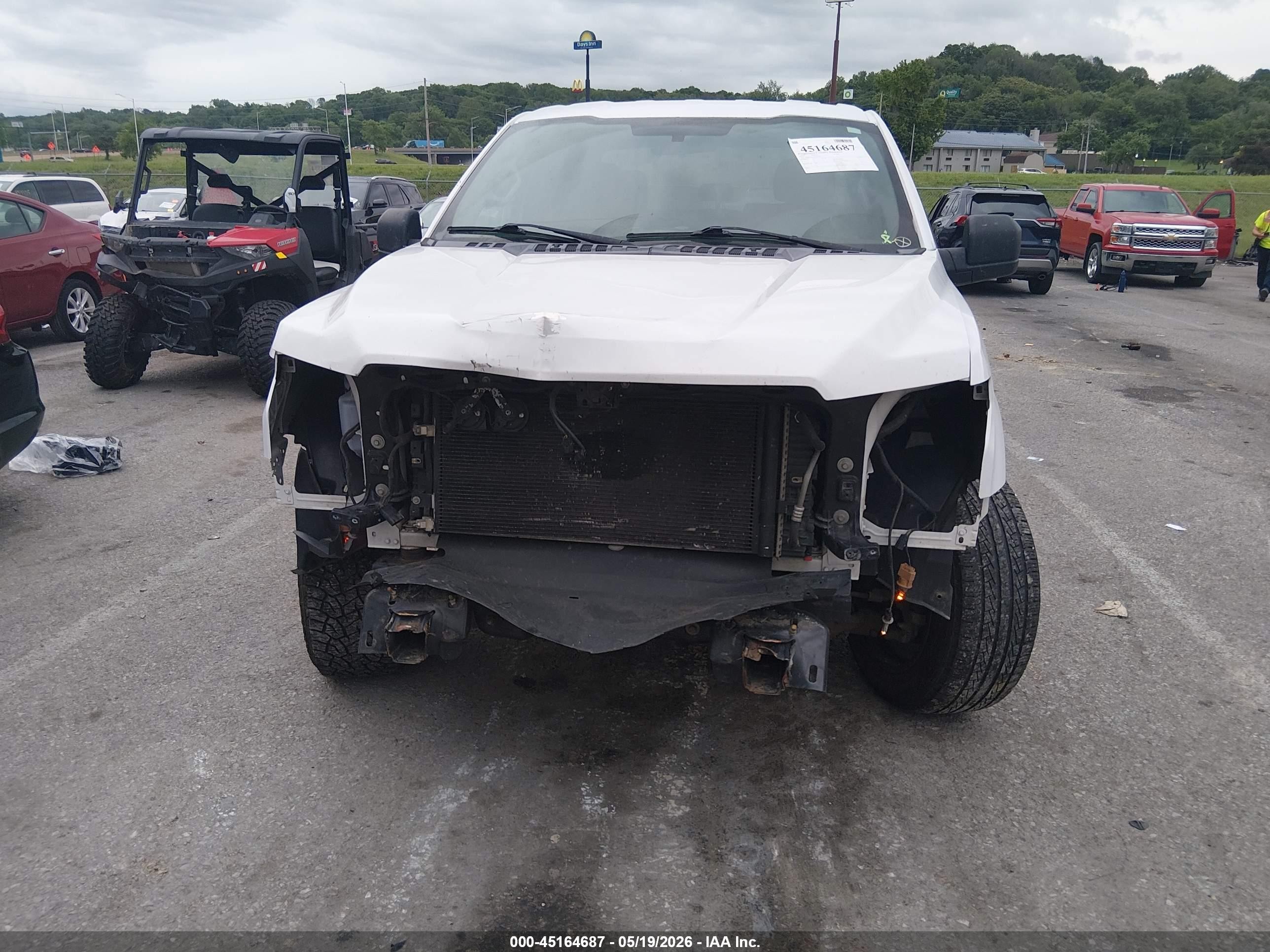 2015 Ford F-150 Xl White vin: 1FTEX1C84FKF22104