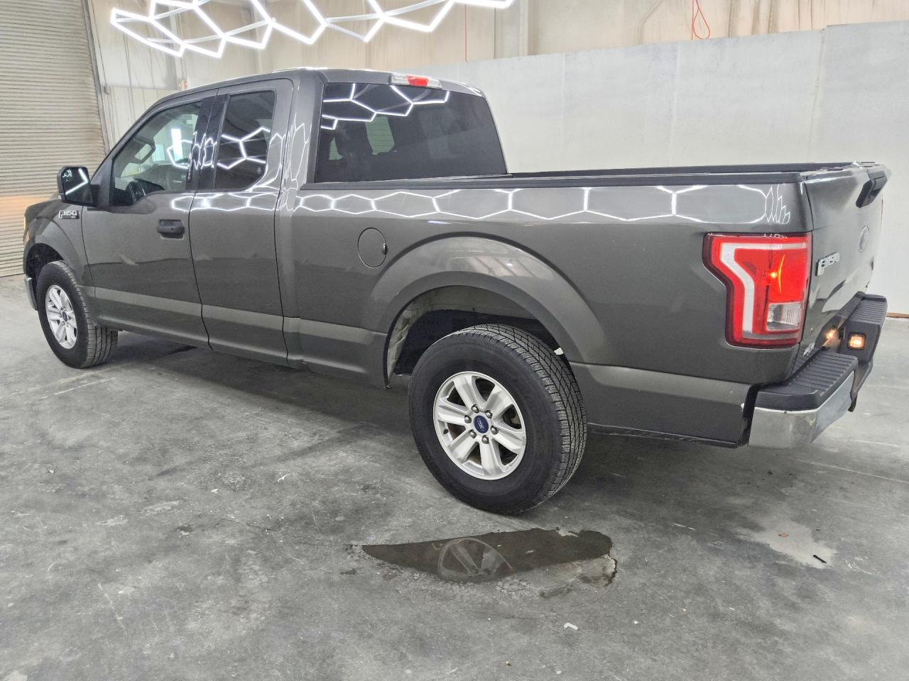 2015 Ford F150 Super Cab Gray vin: 1FTEX1C84FKF24189