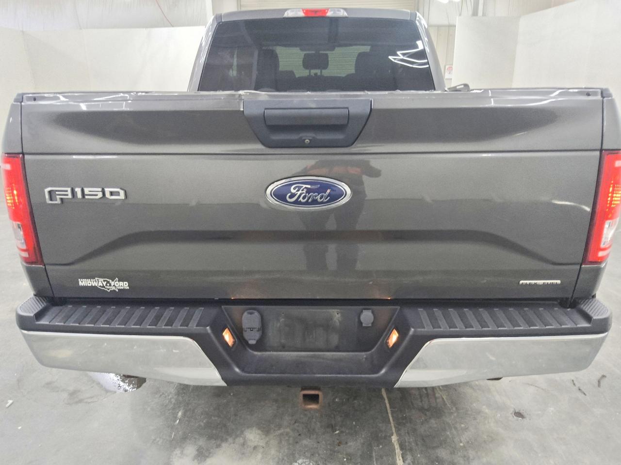 2015 Ford F150 Super Cab Gray vin: 1FTEX1C84FKF24189