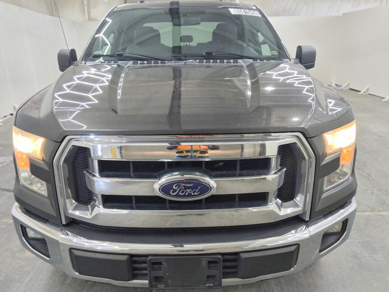 2015 Ford F150 Super Cab Gray vin: 1FTEX1C84FKF24189