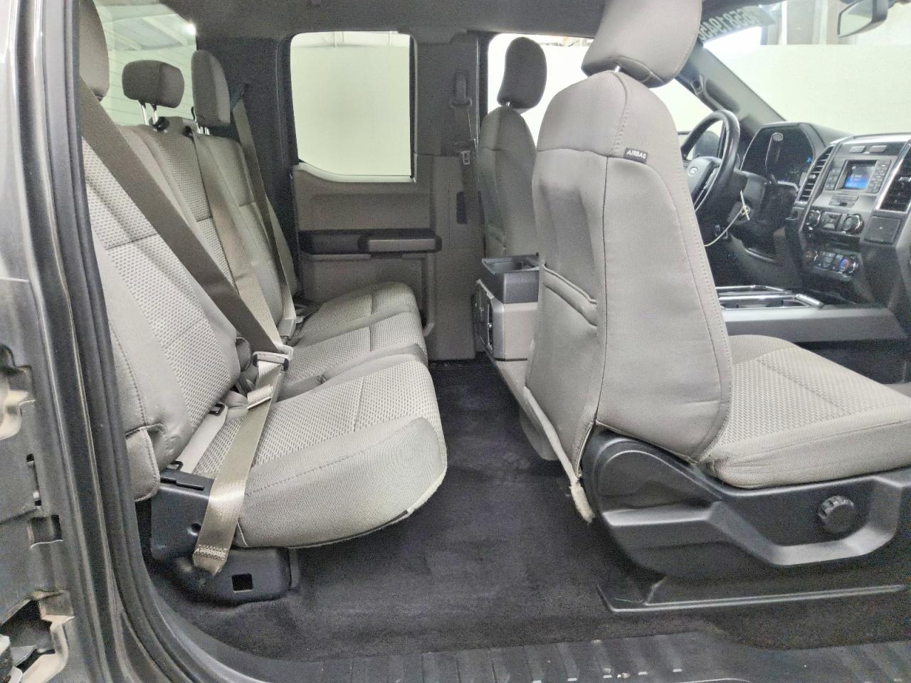 2015 Ford F150 Super Cab Gray vin: 1FTEX1C84FKF24189