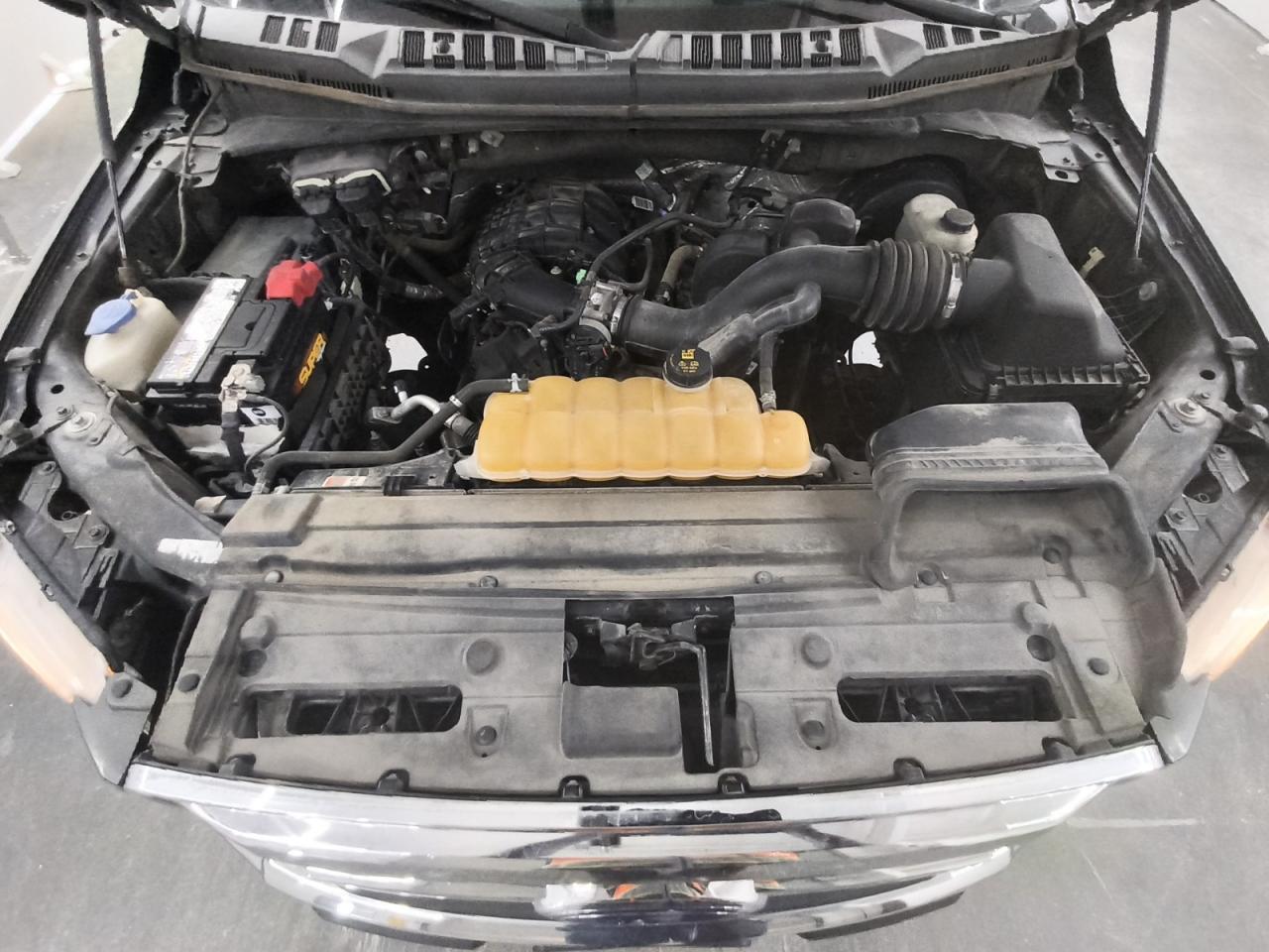 2015 Ford F150 Super Cab Gray vin: 1FTEX1C84FKF24189 Damage: Engine, Noise, Repair Required