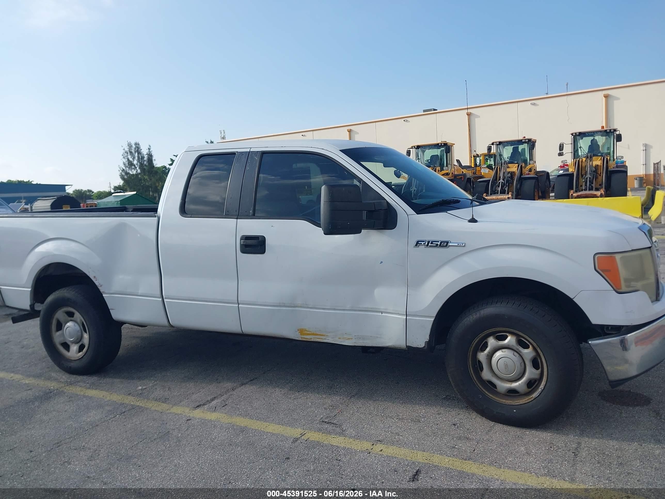 2010 Ford F-150 Fx2 Sport/stx/xl/xlt White vin: 1FTEX1C85AFC55394