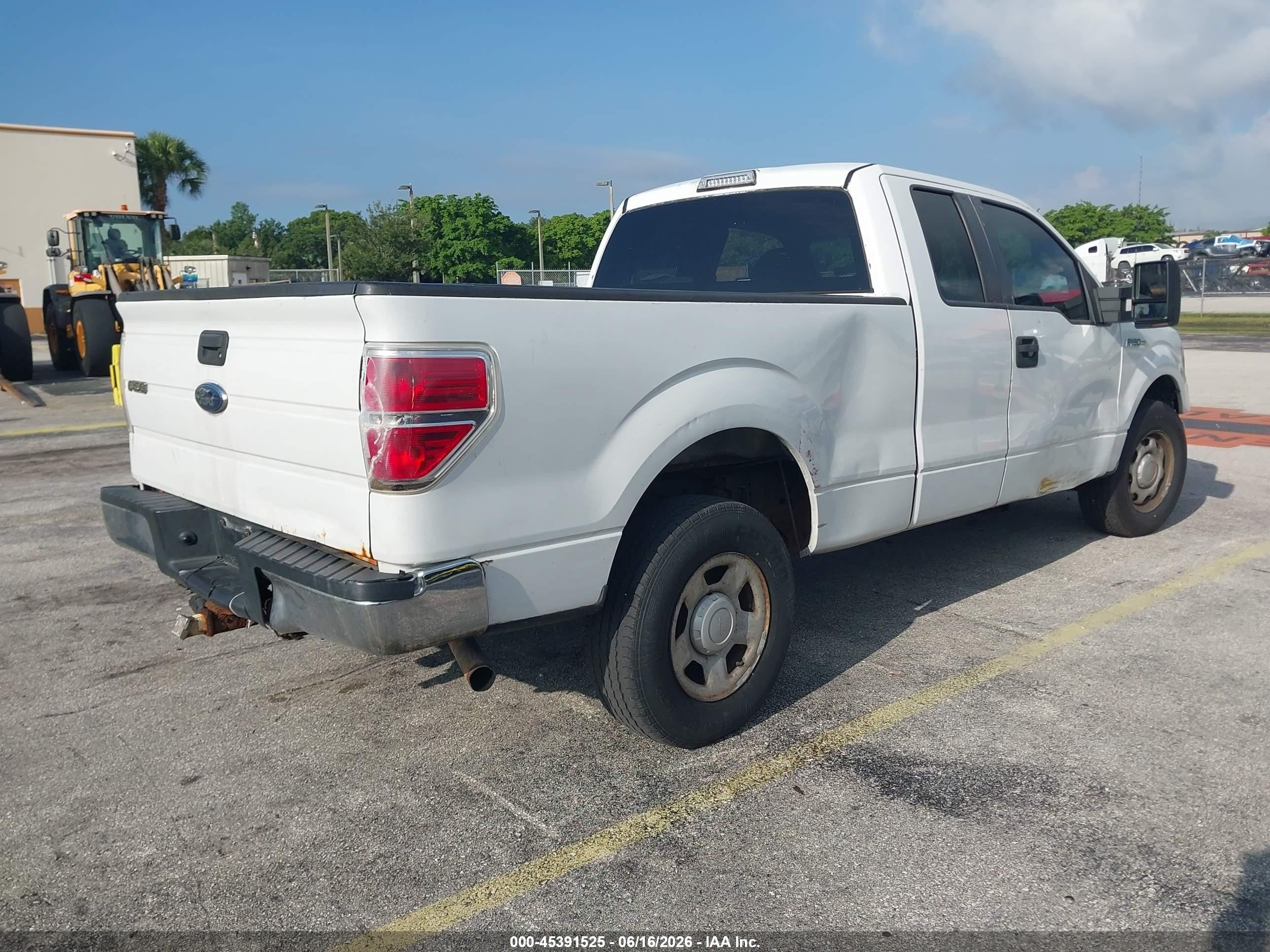 2010 Ford F-150 Fx2 Sport/stx/xl/xlt White vin: 1FTEX1C85AFC55394
