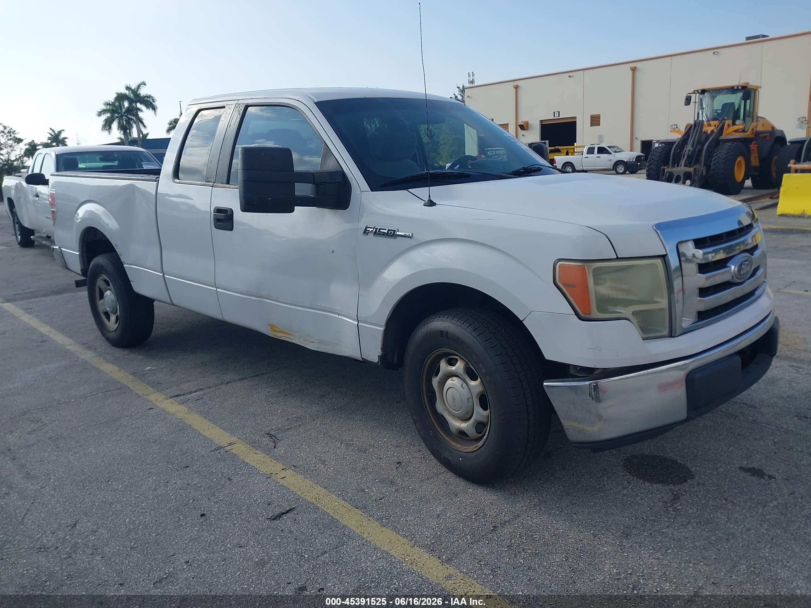 2010 Ford F-150 Fx2 Sport/stx/xl/xlt White vin: 1FTEX1C85AFC55394