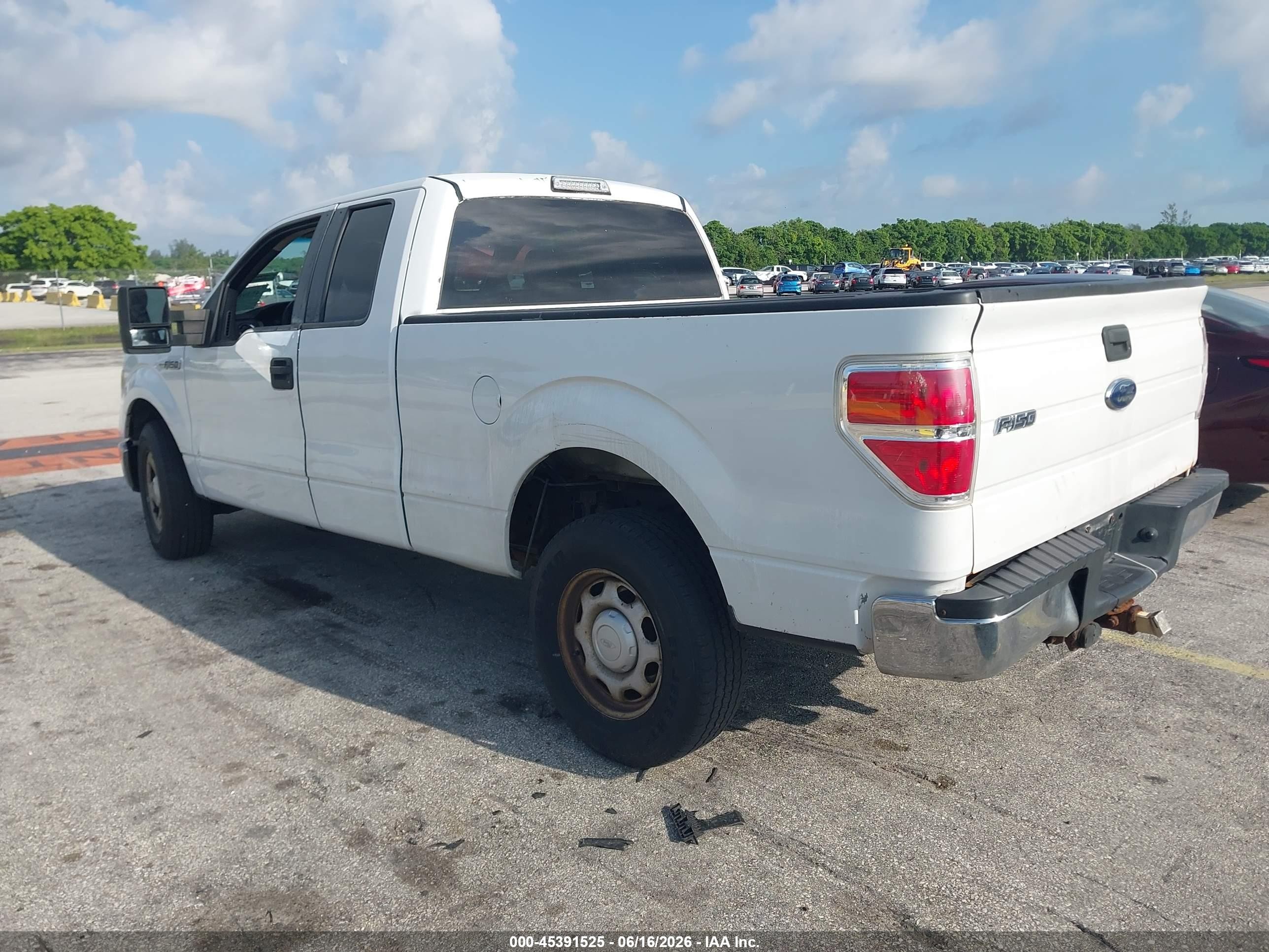 2010 Ford F-150 Fx2 Sport/stx/xl/xlt White vin: 1FTEX1C85AFC55394