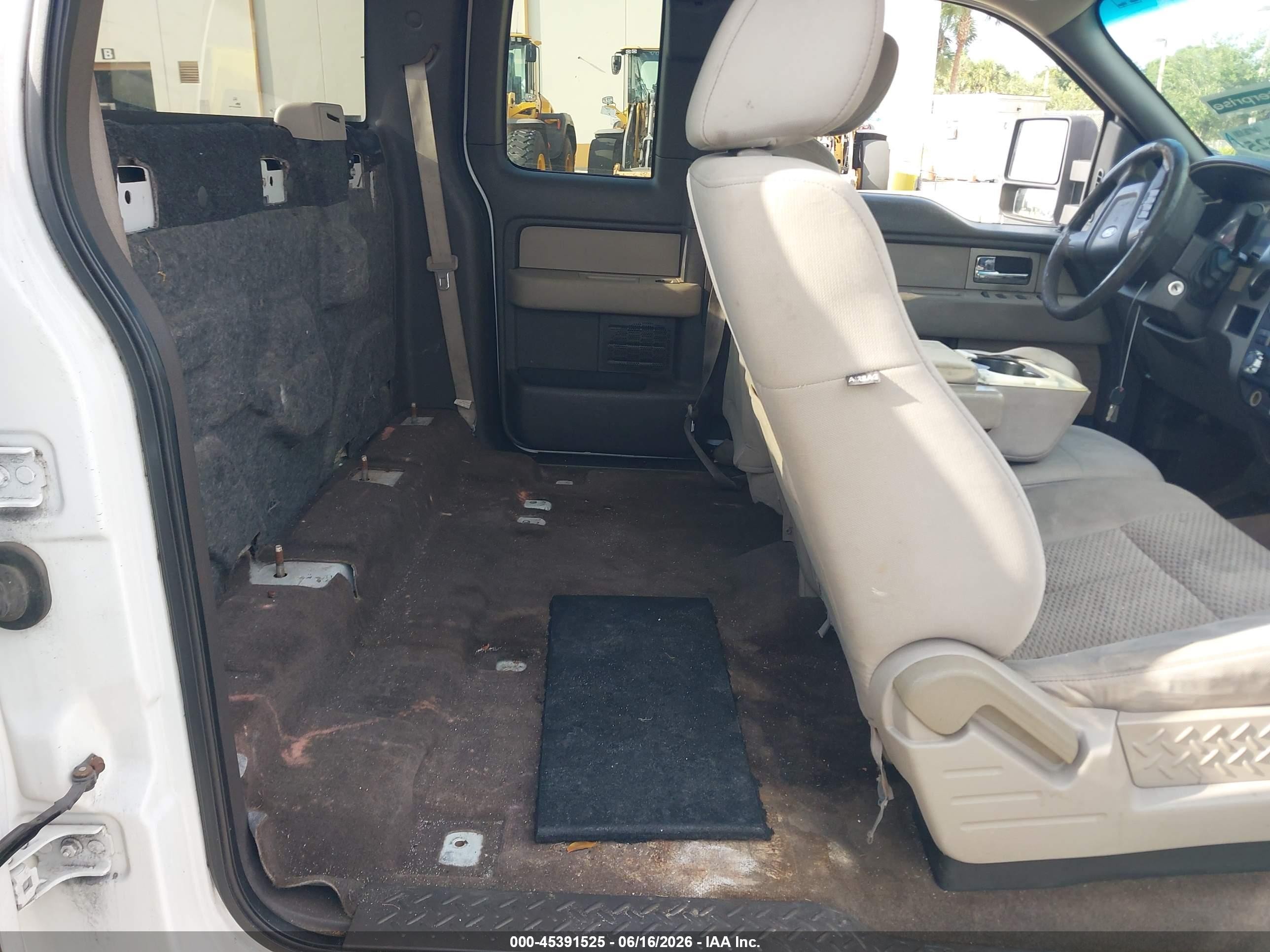 2010 Ford F-150 Fx2 Sport/stx/xl/xlt White vin: 1FTEX1C85AFC55394