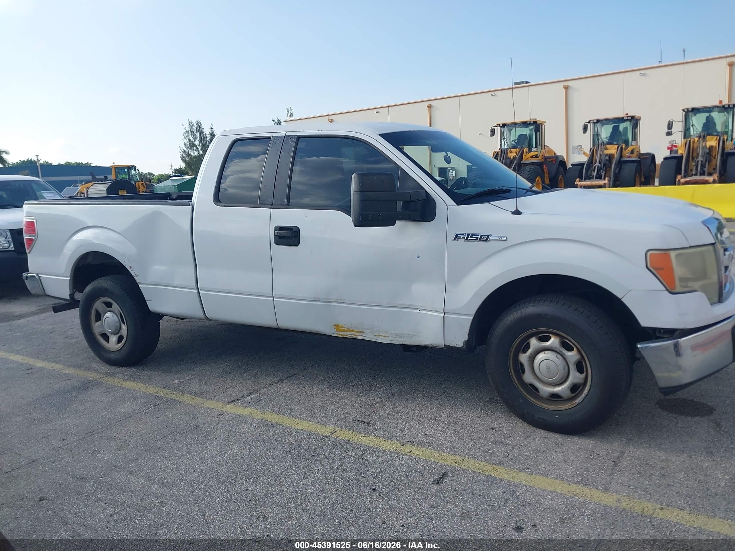 2010 Ford F-150 Fx2 Sport/stx/xl/xlt White vin: 1FTEX1C85AFC55394