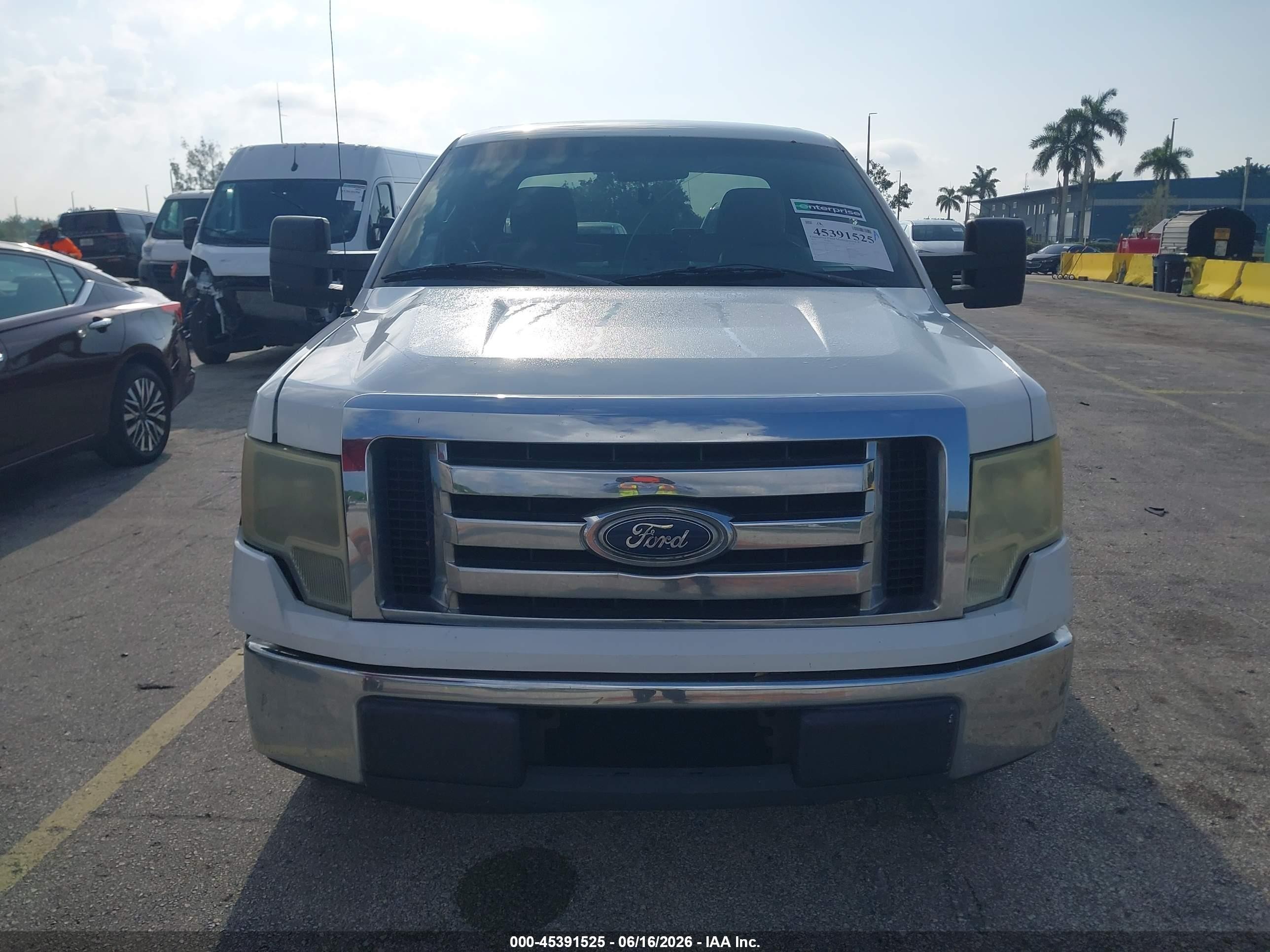 2010 Ford F-150 Fx2 Sport/stx/xl/xlt White vin: 1FTEX1C85AFC55394