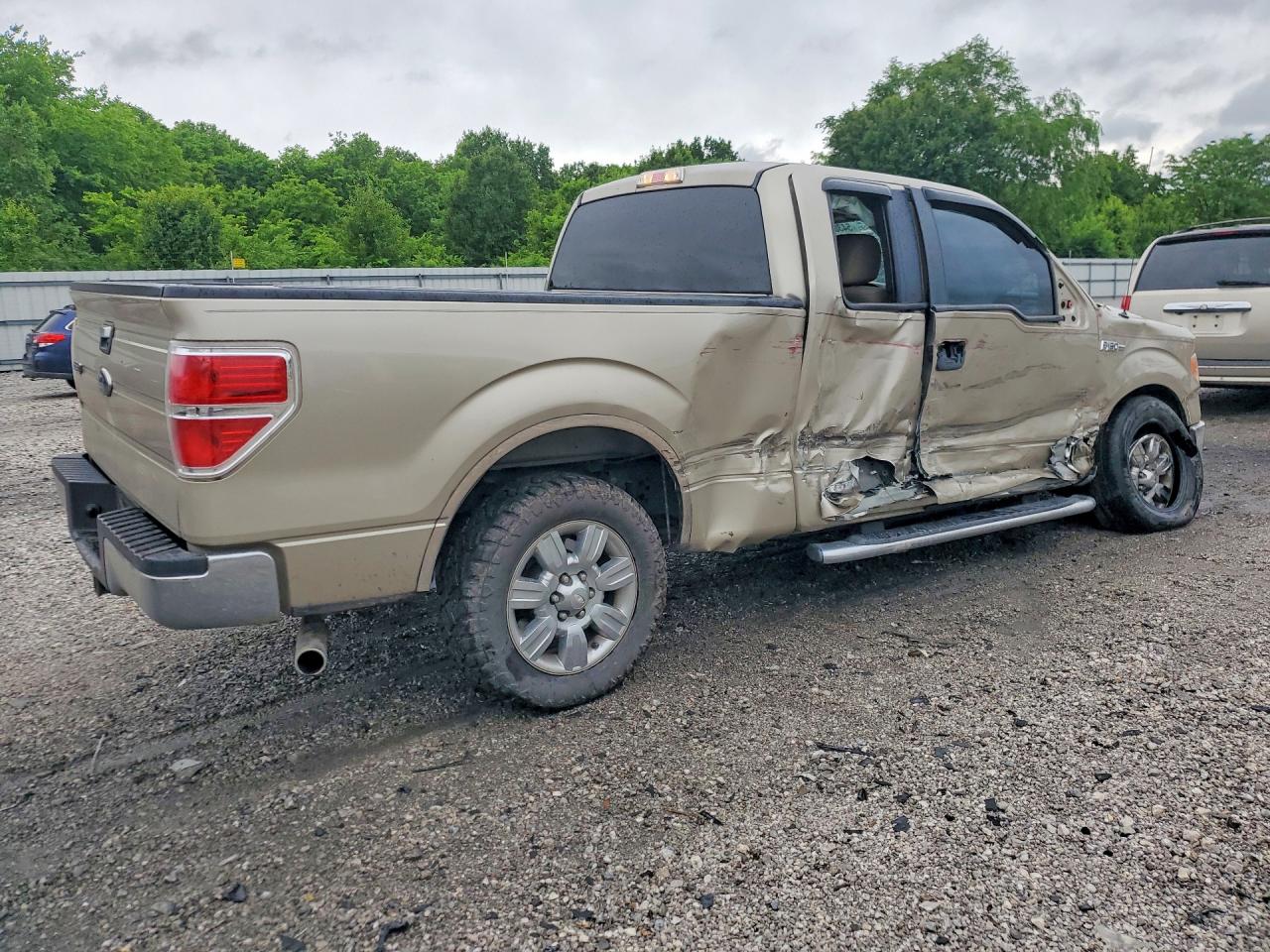 2010 Ford F150 Super Cab Gold vin: 1FTEX1C85AKC19129