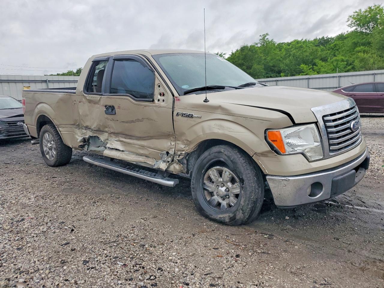 2010 Ford F150 Super Cab Gold vin: 1FTEX1C85AKC19129