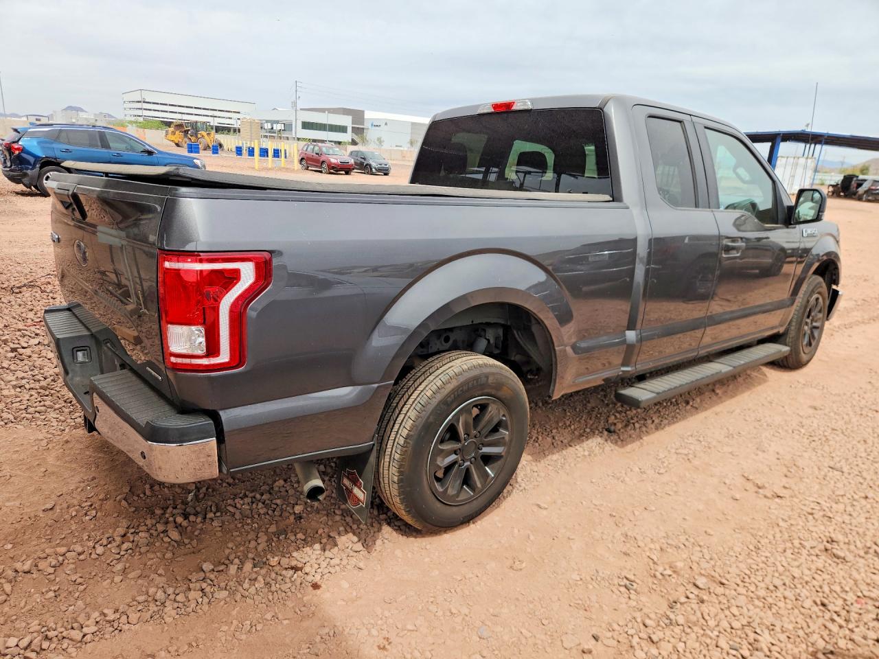 2015 Ford F150 Super Cab Charcoal vin: 1FTEX1C85FFB24165