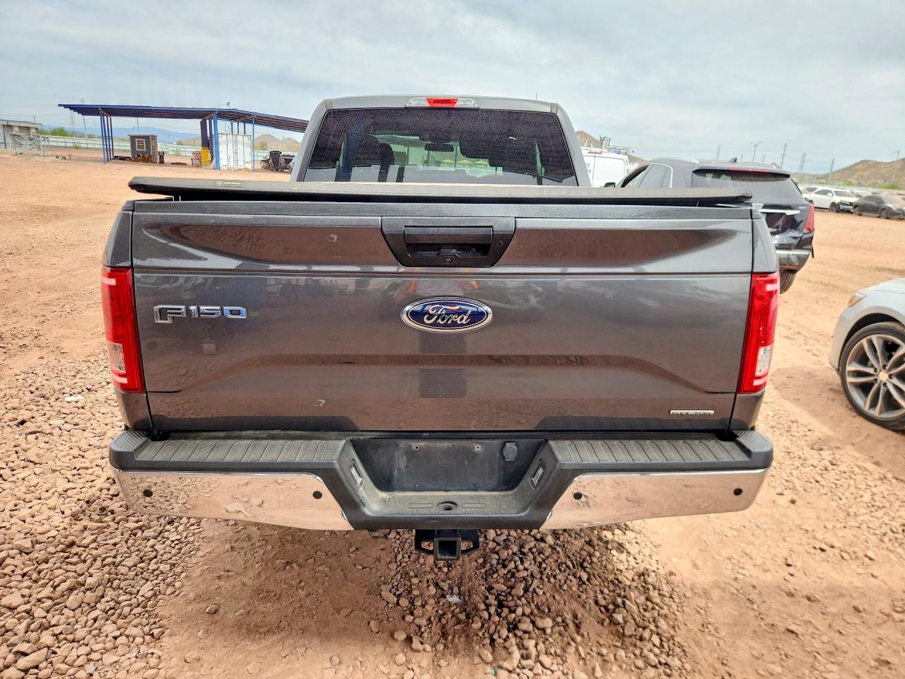 2015 Ford F150 Super Cab Charcoal vin: 1FTEX1C85FFB24165