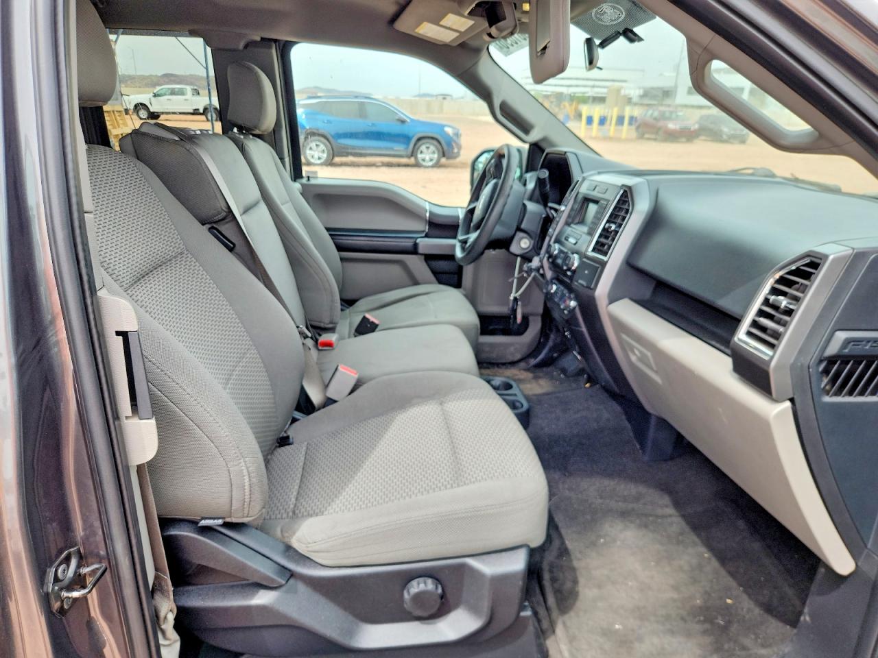 2015 Ford F150 Super Cab Charcoal vin: 1FTEX1C85FFB24165