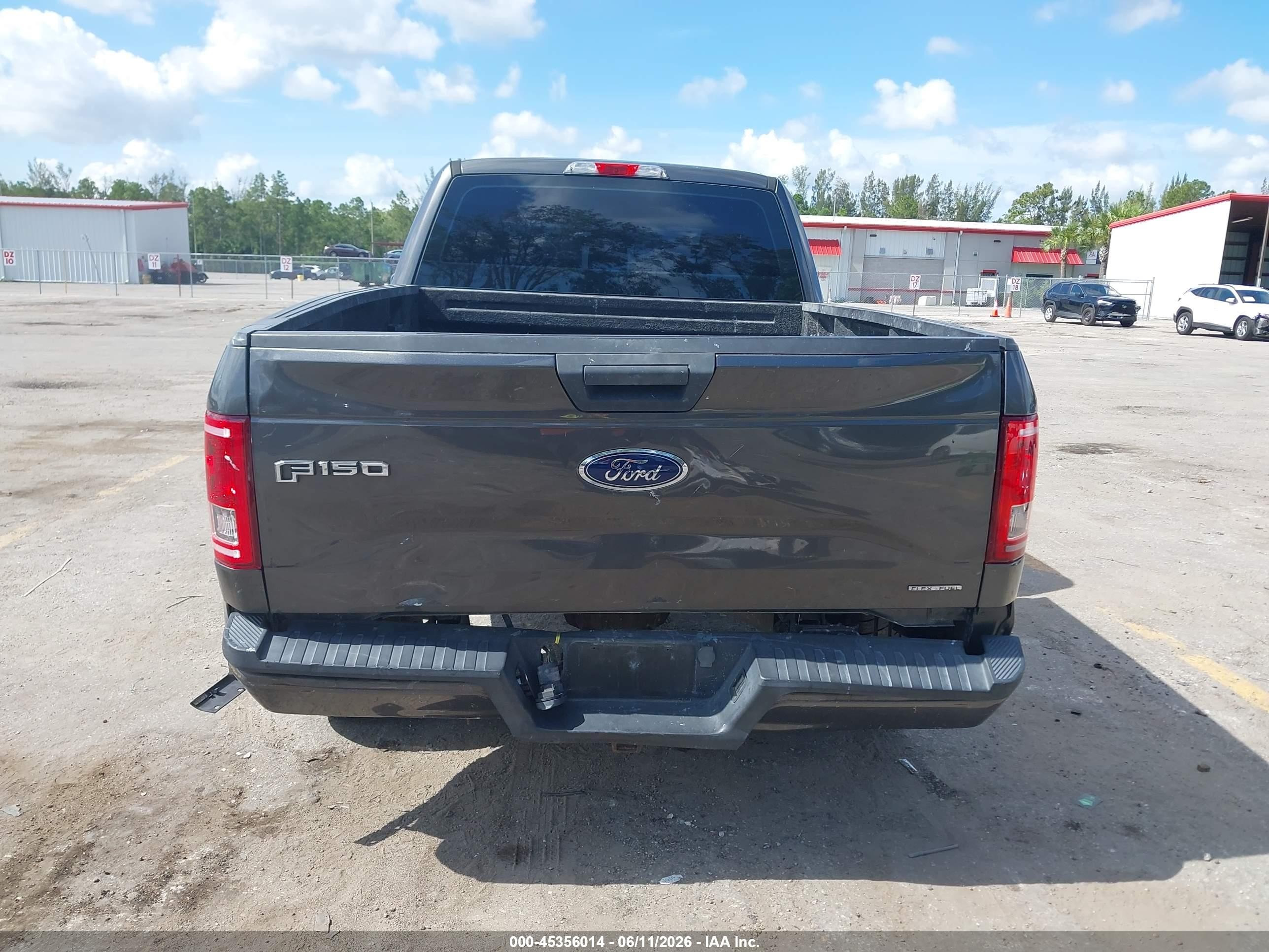 2015 Ford F-150 Xl Gray vin: 1FTEX1C85FFC26985