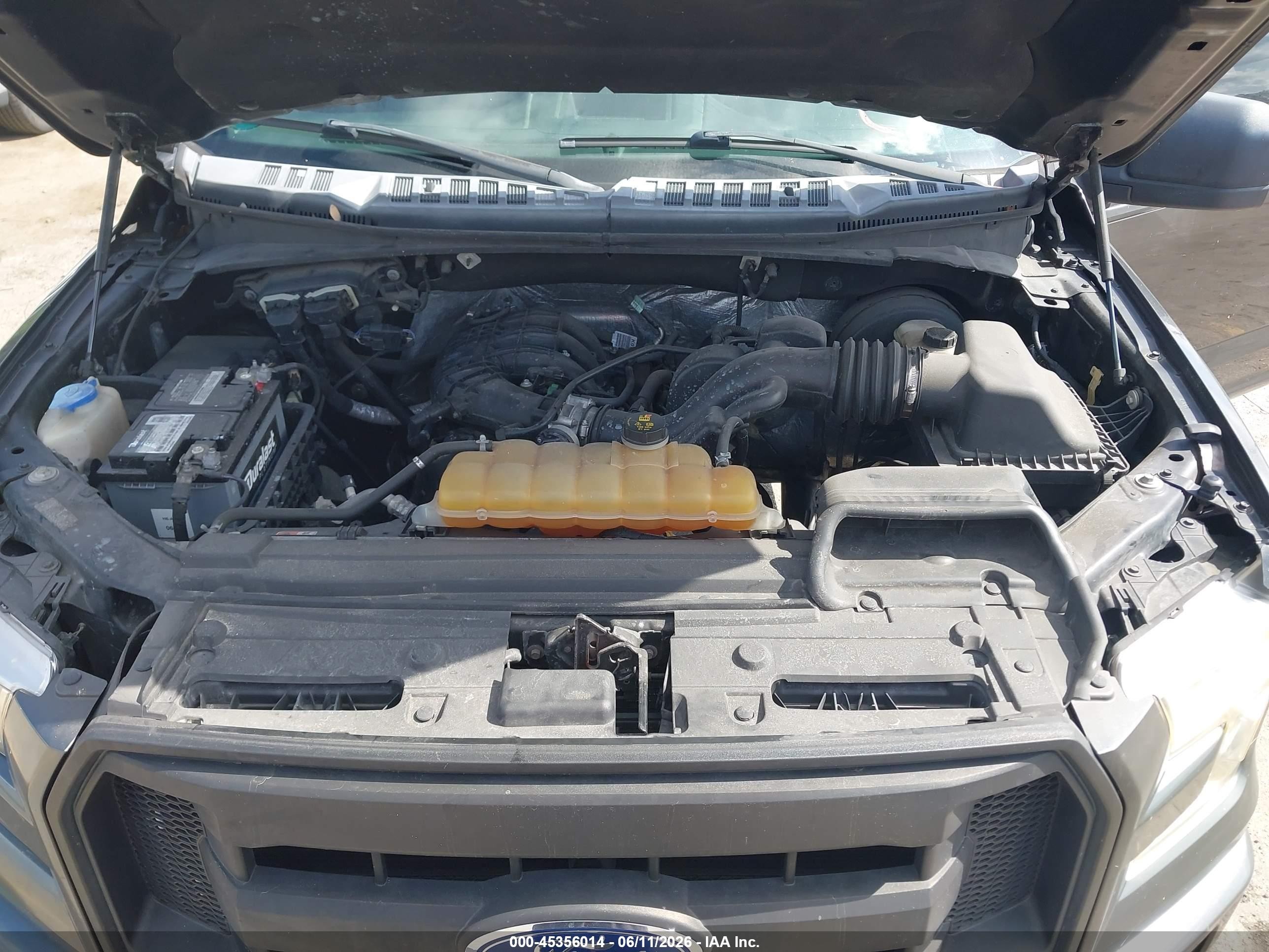 2015 Ford F-150 Xl Gray vin: 1FTEX1C85FFC26985