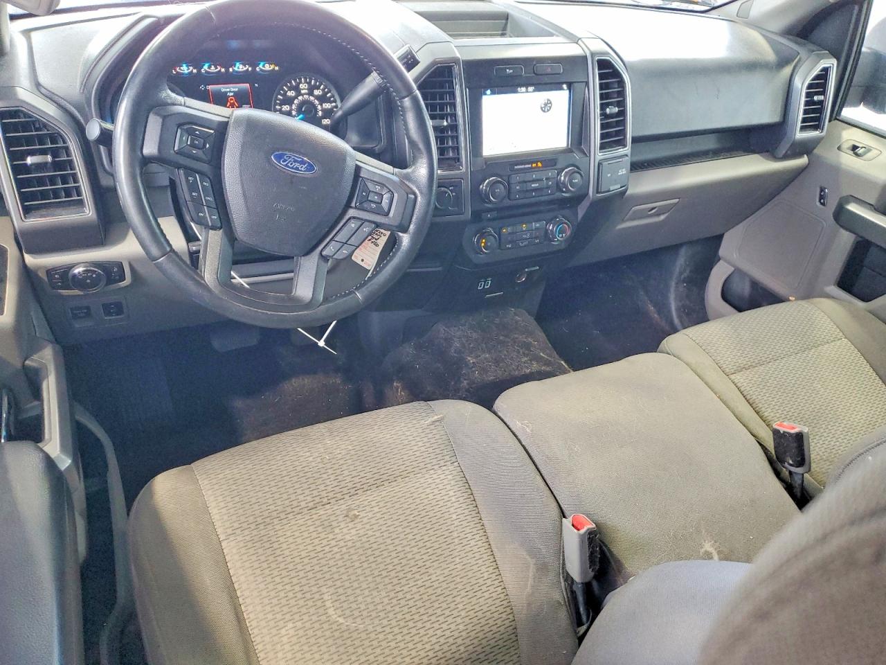 2017 Ford F150 Super Cab Blue vin: 1FTEX1C85HKD15675