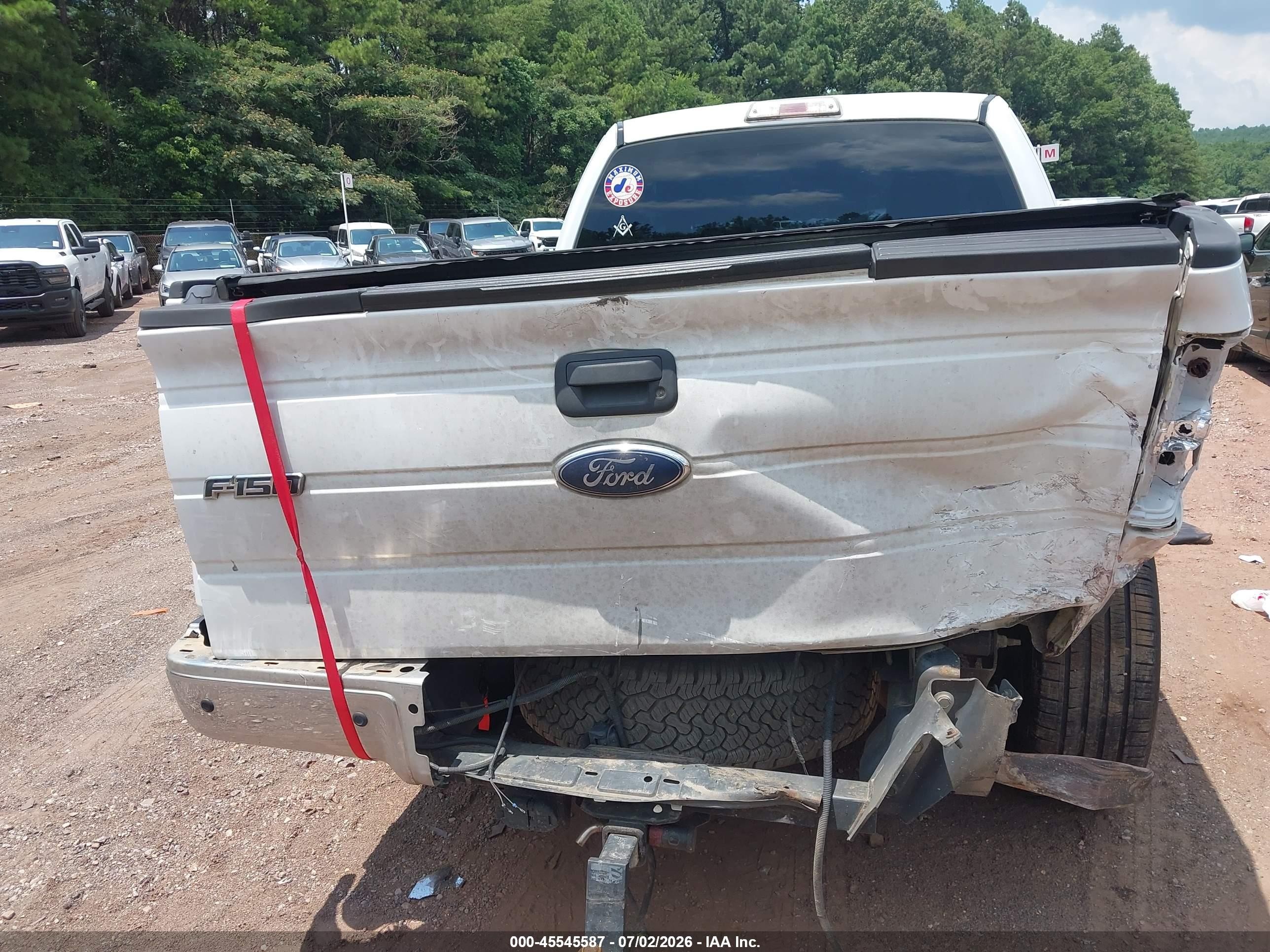2010 Ford F-150 Fx2 Sport/stx/xl/xlt White vin: 1FTEX1C86AFB90779