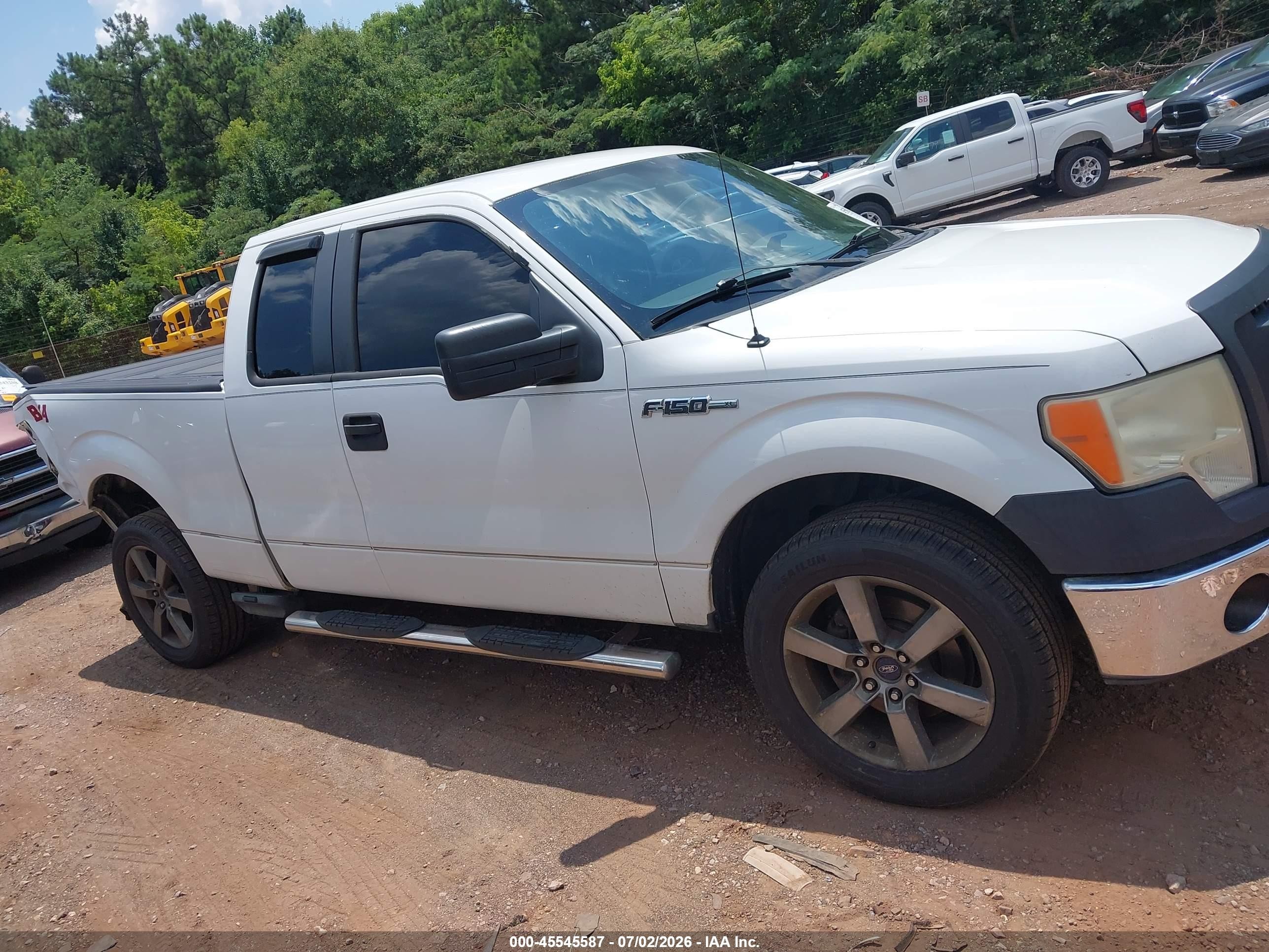 2010 Ford F-150 Fx2 Sport/stx/xl/xlt White vin: 1FTEX1C86AFB90779