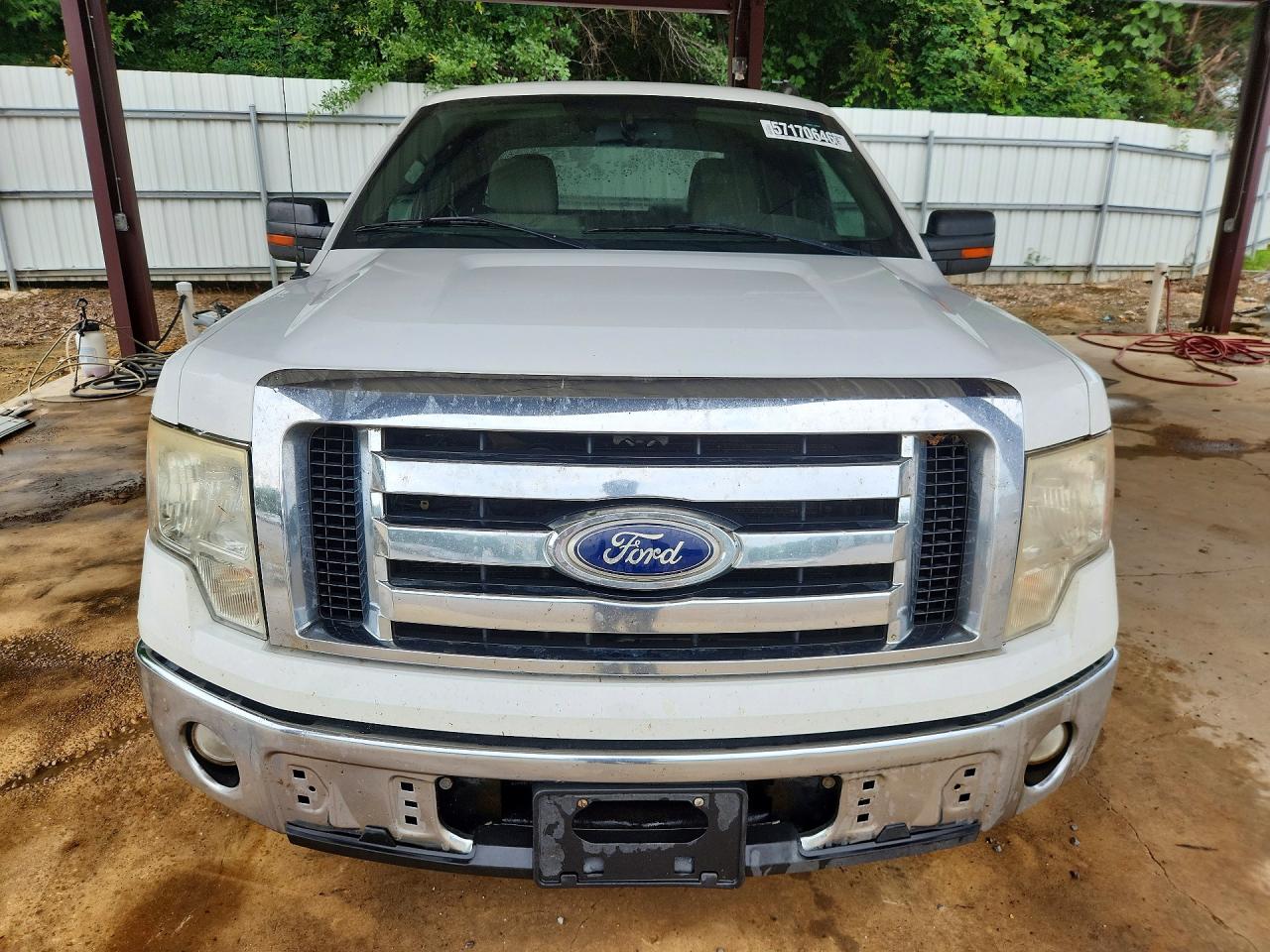2010 Ford F150 Super Cab White vin: 1FTEX1C86AKA13723