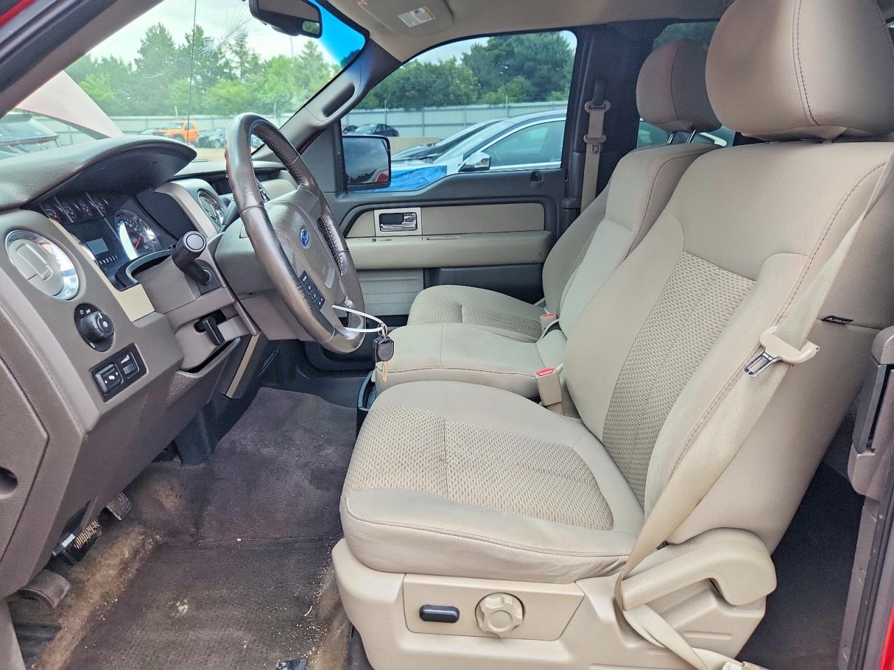 2010 Ford F150 Super Cab Красный vin: 1FTEX1C86AKE10400