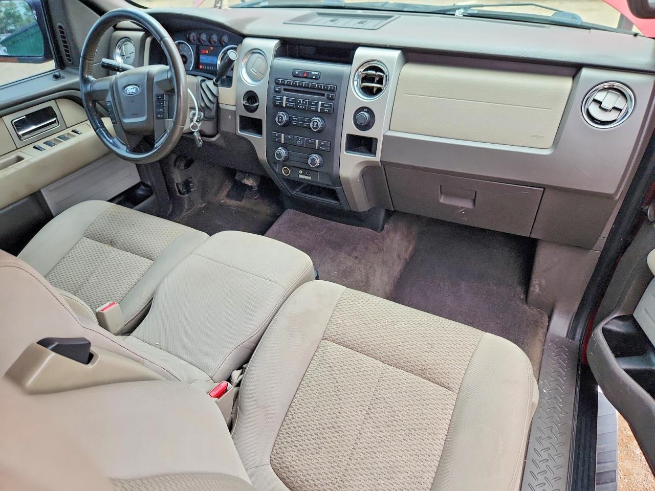 2010 Ford F150 Super Cab Красный vin: 1FTEX1C86AKE10400