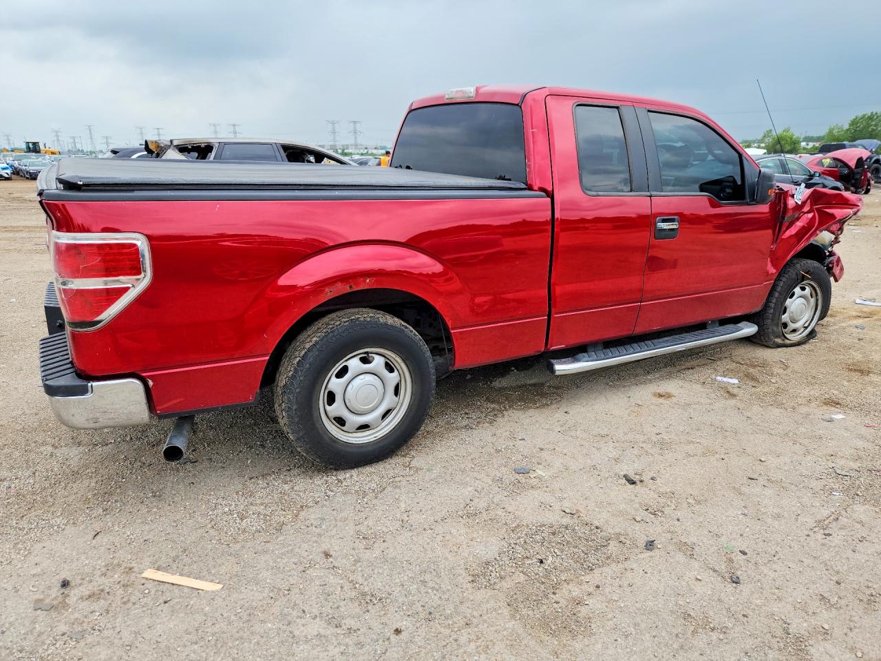 2010 Ford F150 Super Cab Красный vin: 1FTEX1C86AKE10400