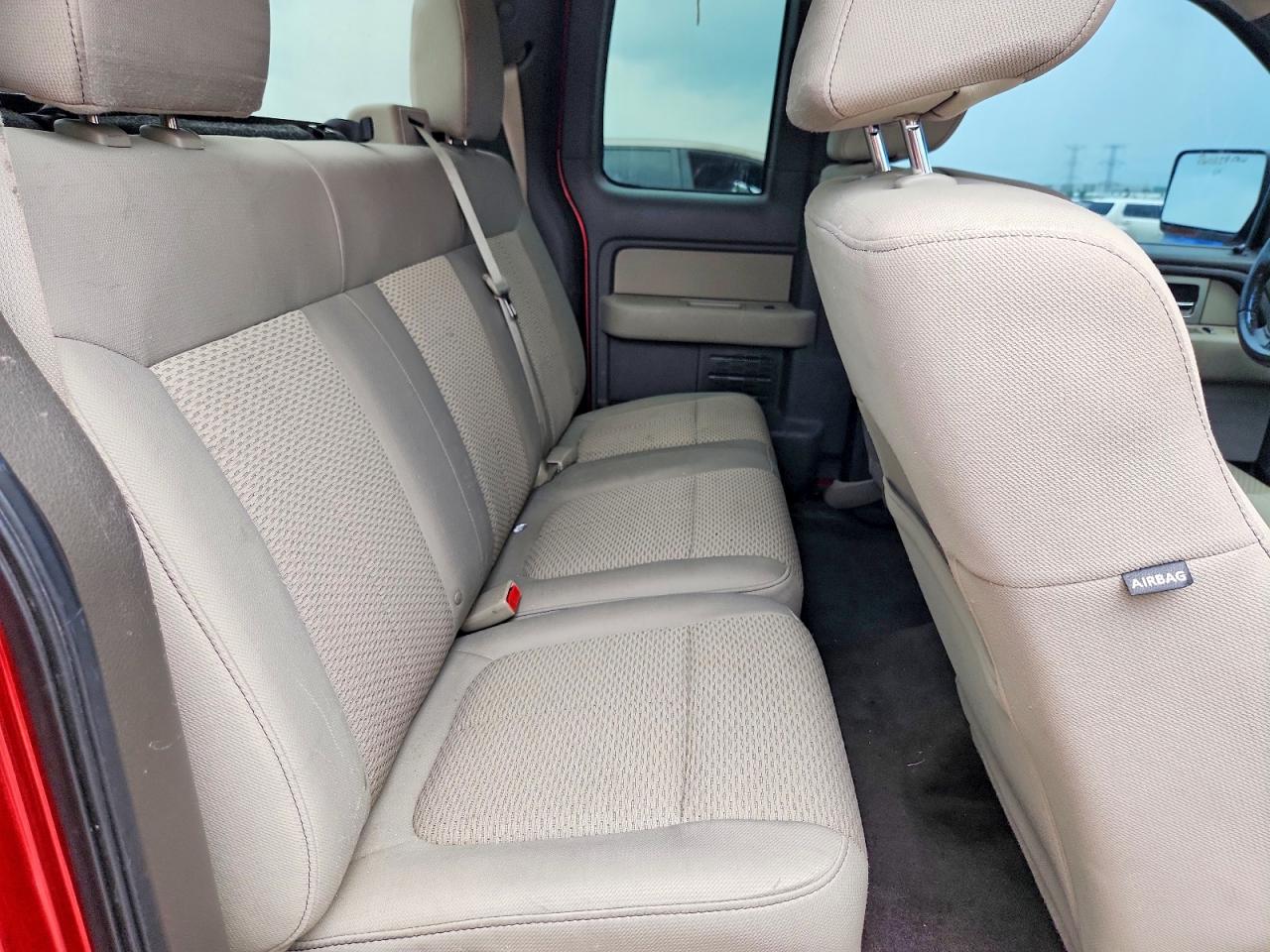 2010 Ford F150 Super Cab Красный vin: 1FTEX1C86AKE10400