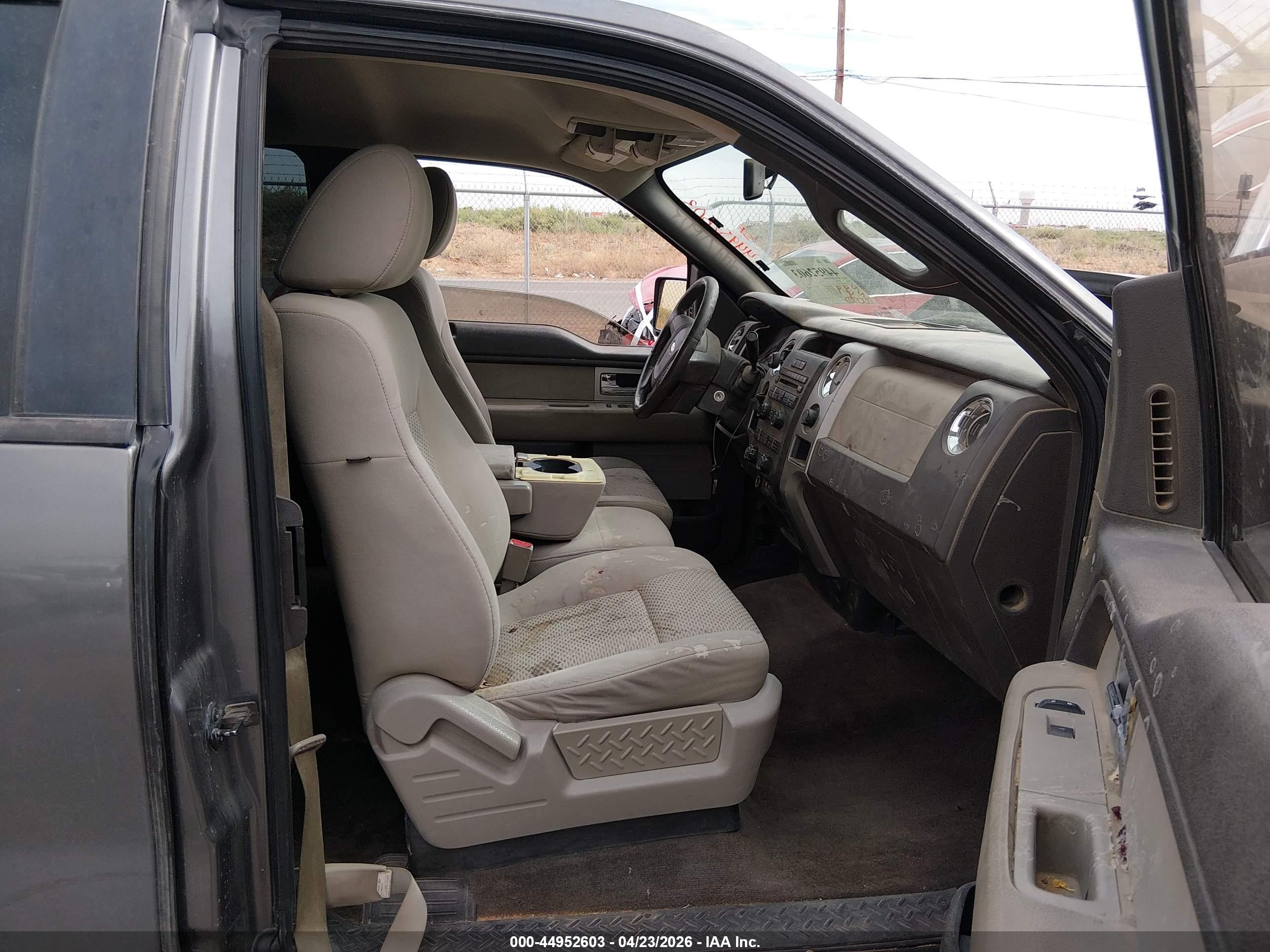 2010 Ford F-150 Fx2 Sport/stx/xl/xlt Gray vin: 1FTEX1C86AKE71391