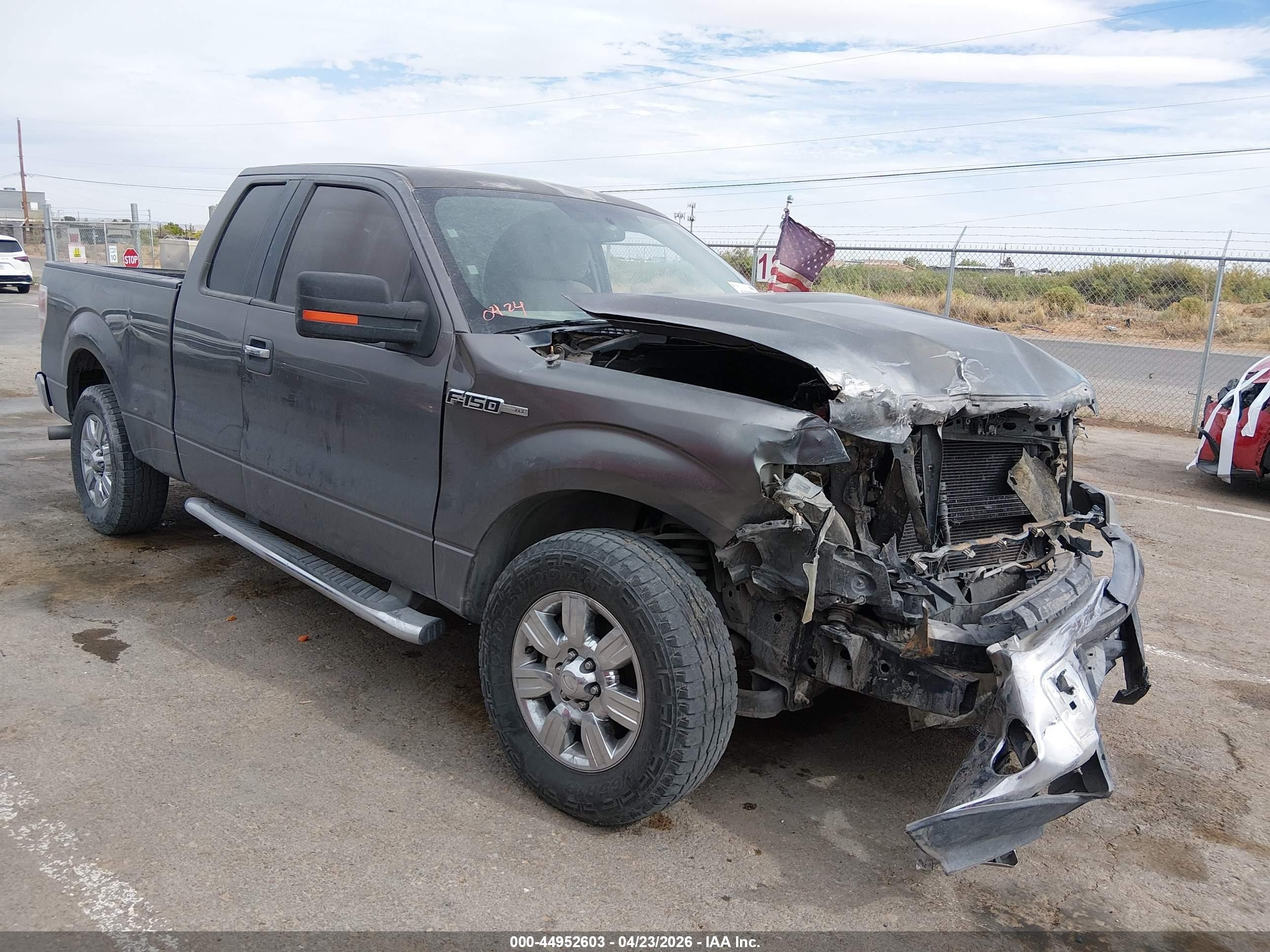2010 Ford F-150 Fx2 Sport/stx/xl/xlt Gray vin: 1FTEX1C86AKE71391