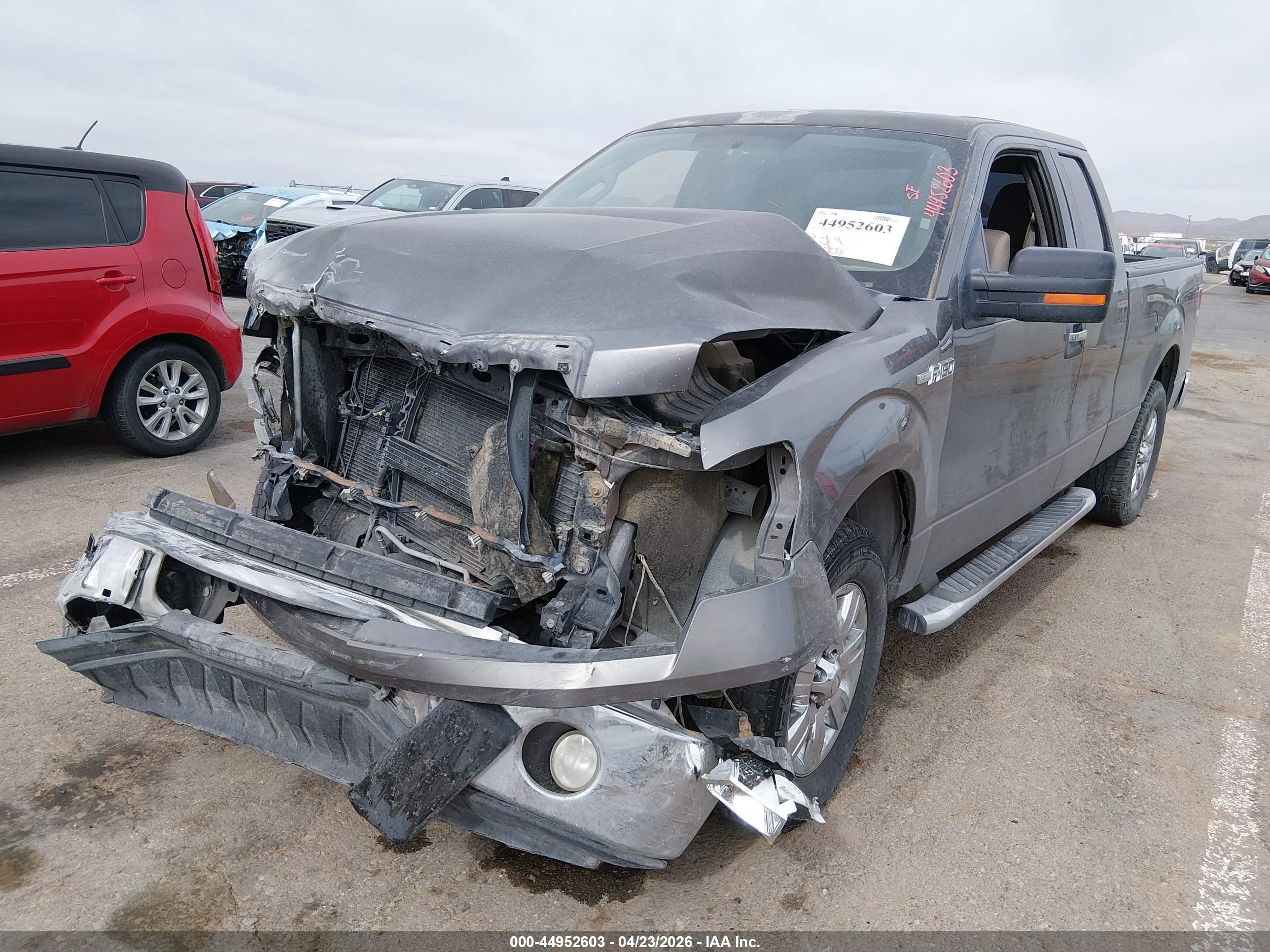 2010 Ford F-150 Fx2 Sport/stx/xl/xlt Gray vin: 1FTEX1C86AKE71391
