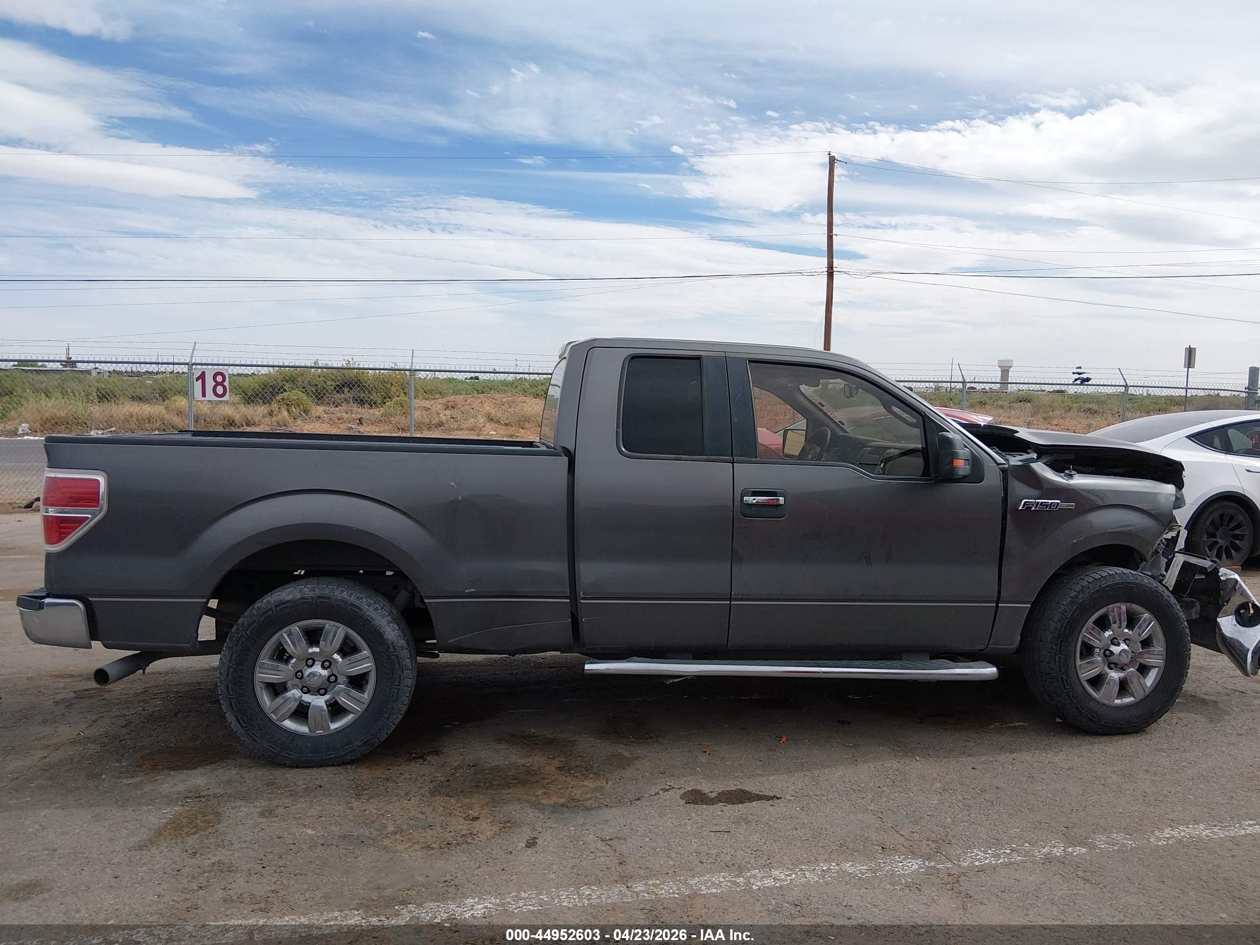 2010 Ford F-150 Fx2 Sport/stx/xl/xlt Gray vin: 1FTEX1C86AKE71391