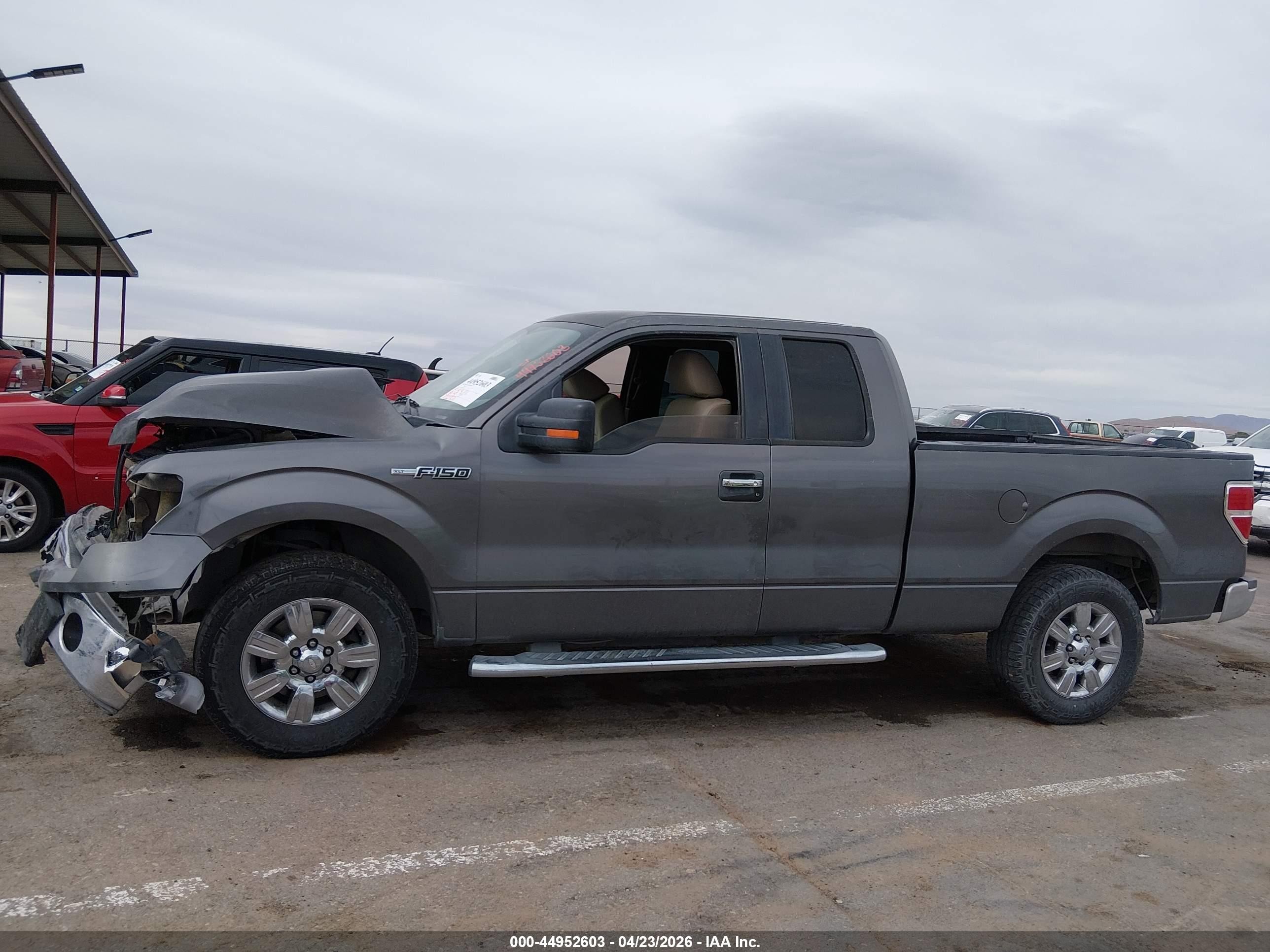 2010 Ford F-150 Fx2 Sport/stx/xl/xlt Gray vin: 1FTEX1C86AKE71391