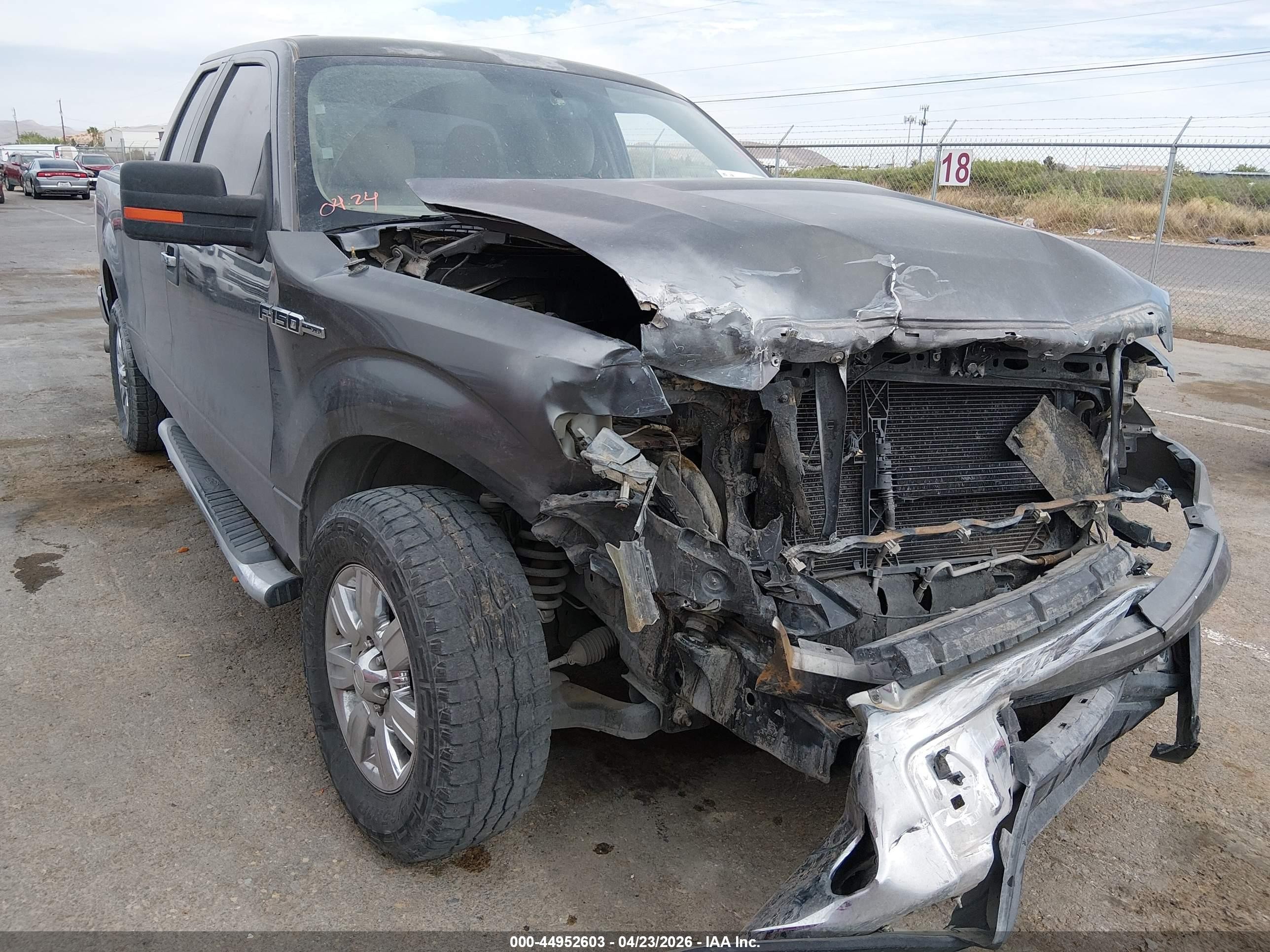 2010 Ford F-150 Fx2 Sport/stx/xl/xlt Gray vin: 1FTEX1C86AKE71391