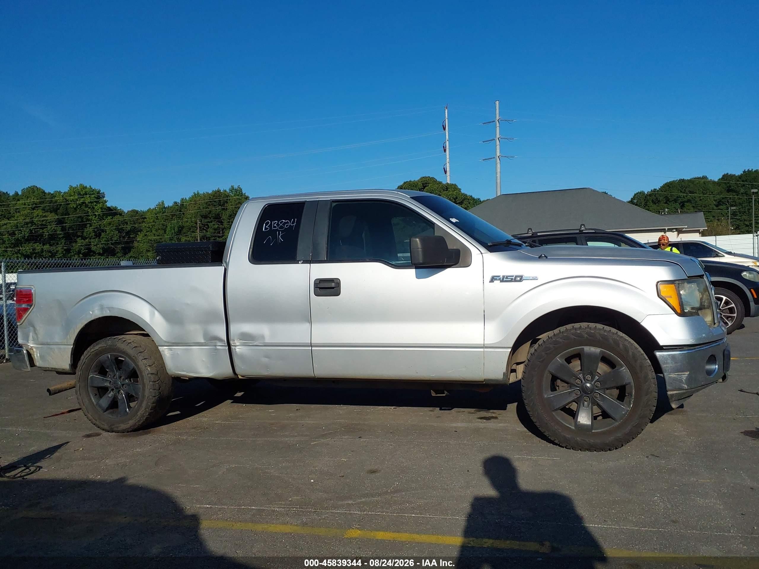 2010 Ford F-150 Fx2 Sport/stx/xl/xlt Silver vin: 1FTEX1C87AFB13824