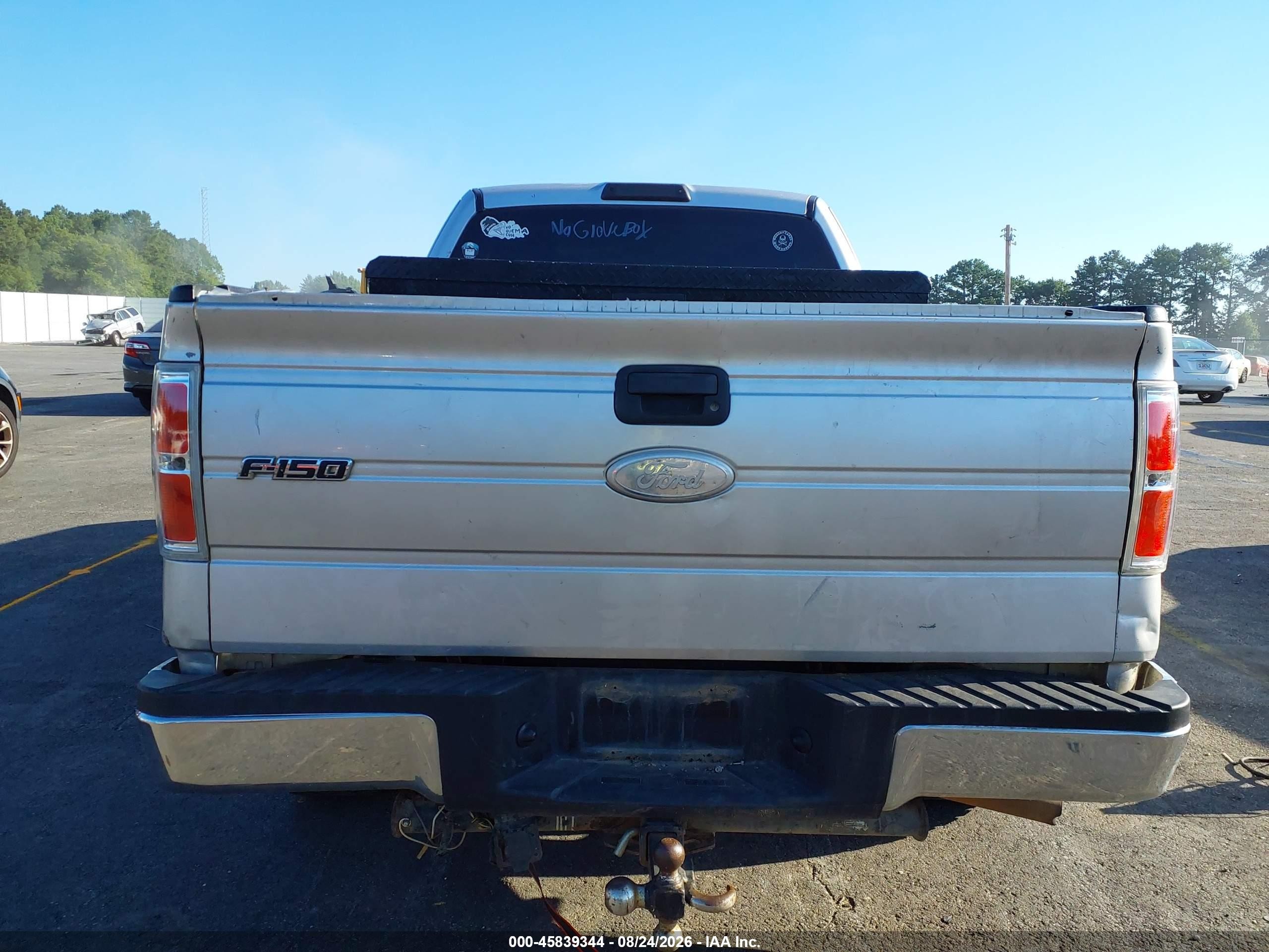2010 Ford F-150 Fx2 Sport/stx/xl/xlt Silver vin: 1FTEX1C87AFB13824