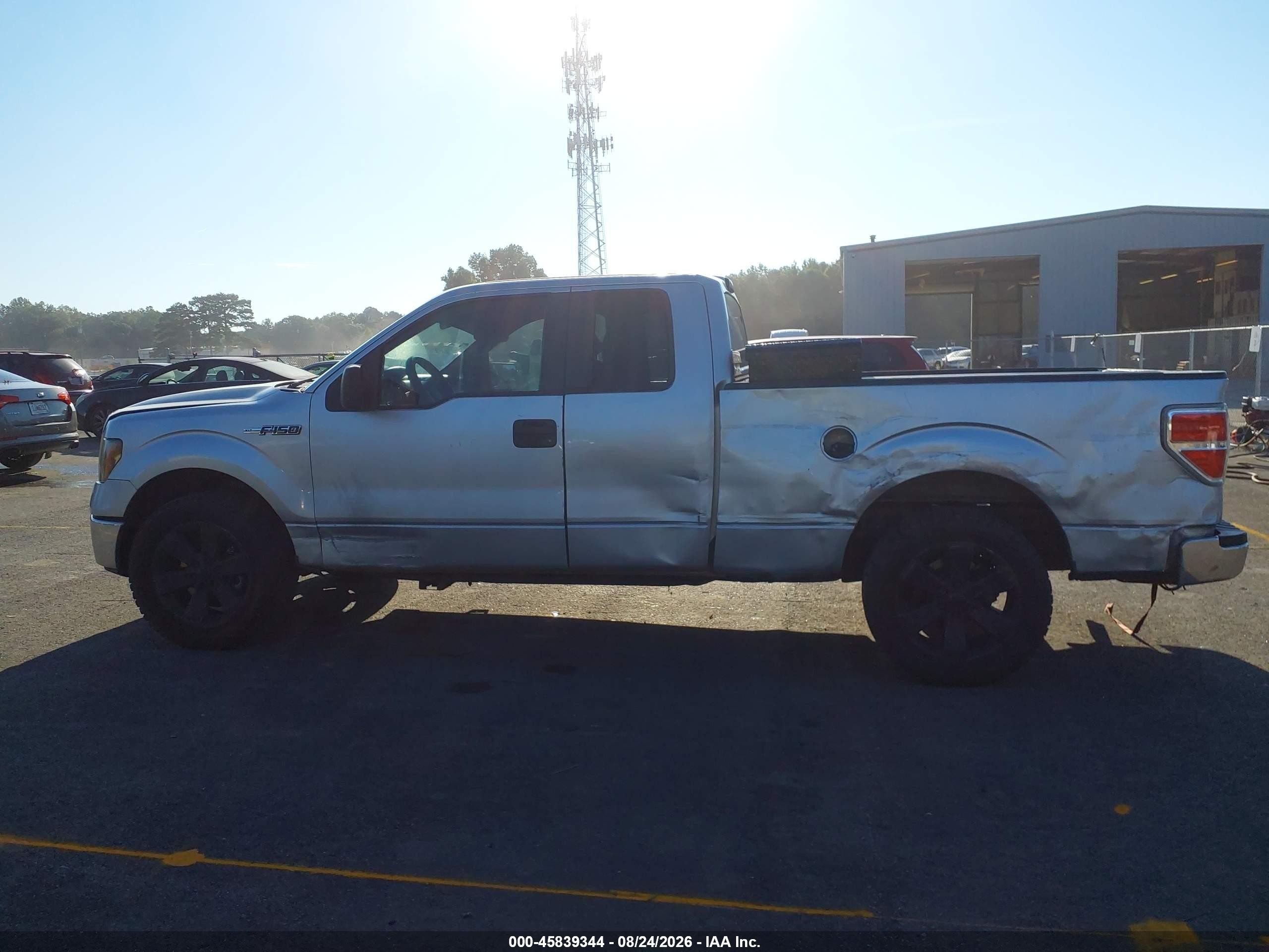 2010 Ford F-150 Fx2 Sport/stx/xl/xlt Silver vin: 1FTEX1C87AFB13824