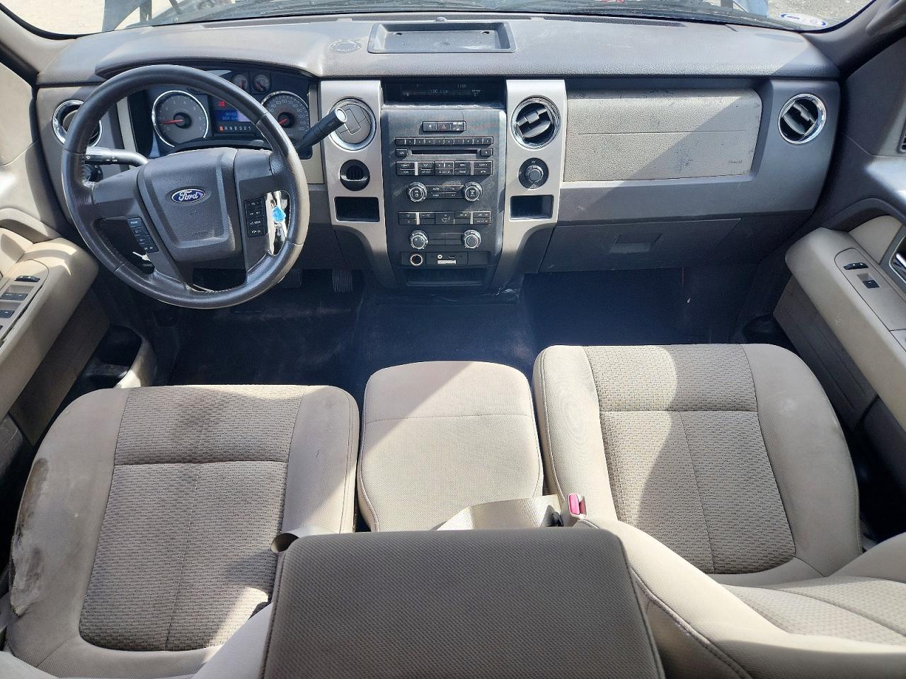 2010 Ford F150 Super Cab Black vin: 1FTEX1C87AKB48709