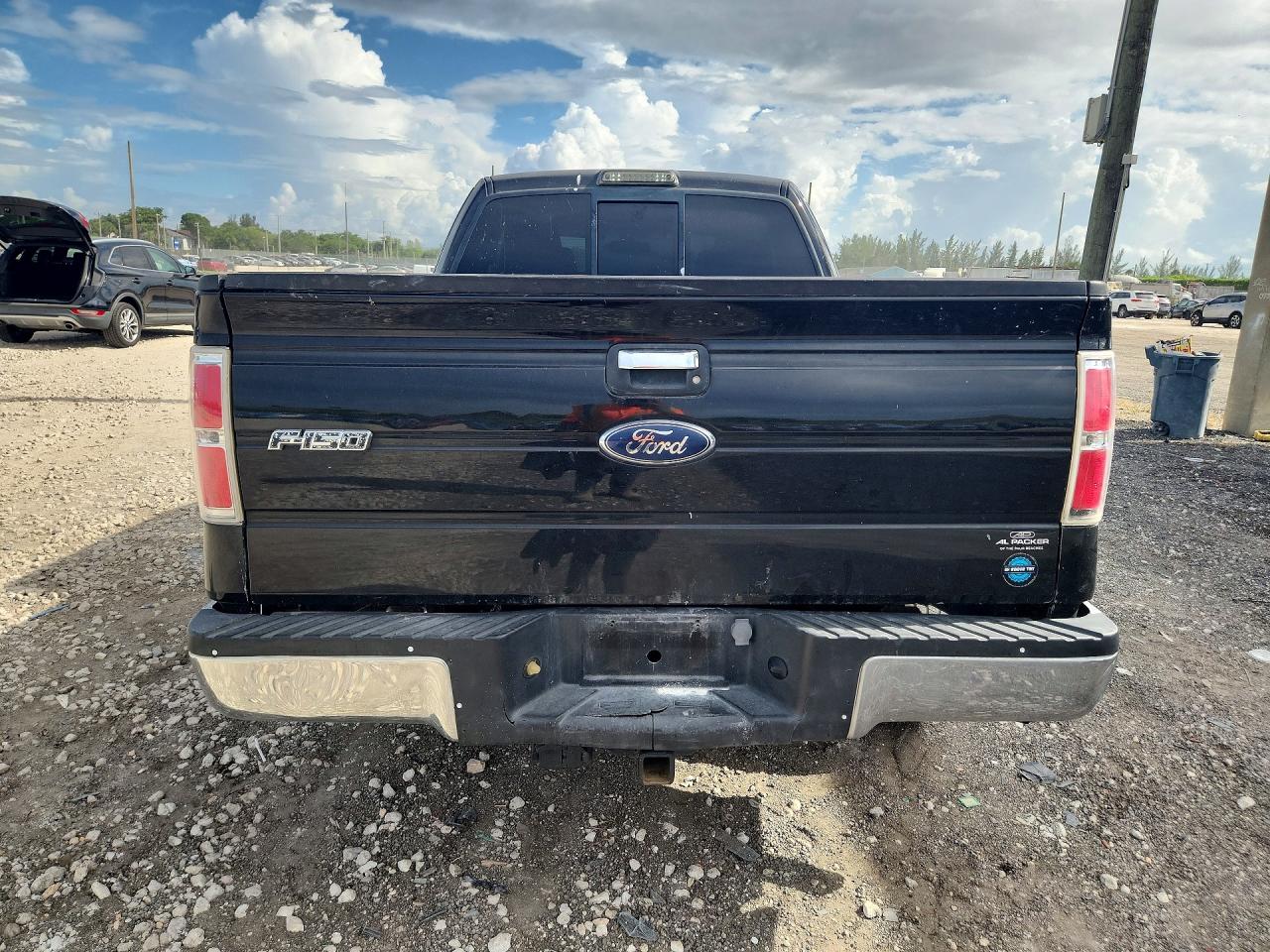 2010 Ford F150 Super Cab Black vin: 1FTEX1C87AKB48709