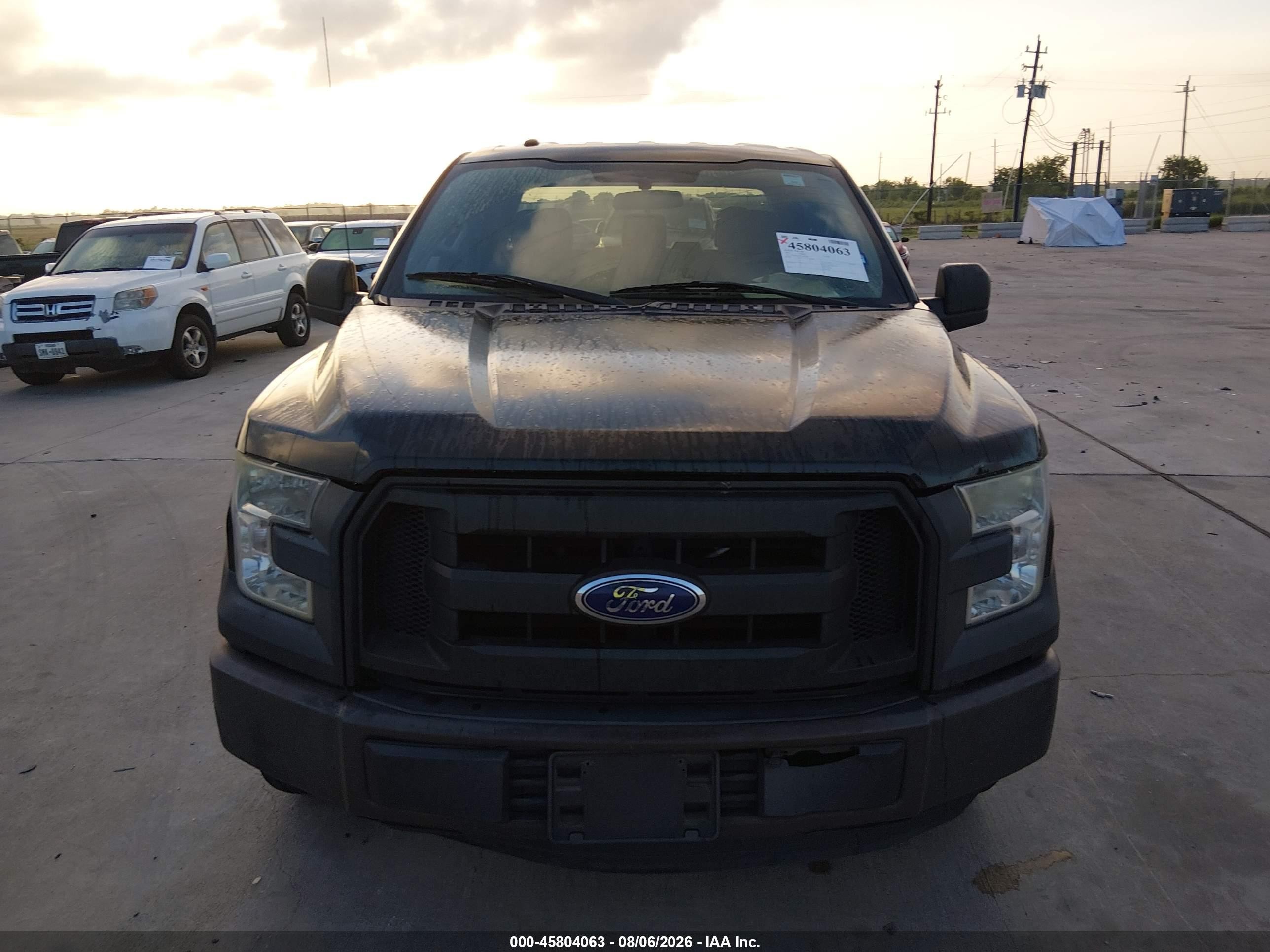 2015 Ford F-150 Xl Black vin: 1FTEX1C87FFA61490