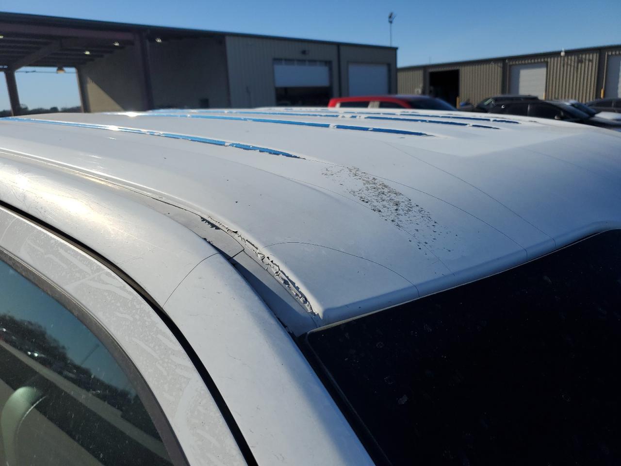 2015 Ford F150 Super Cab Blue vin: 1FTEX1C87FKD85188 Damage: Roof, Cracked Paint, > 12 Inches