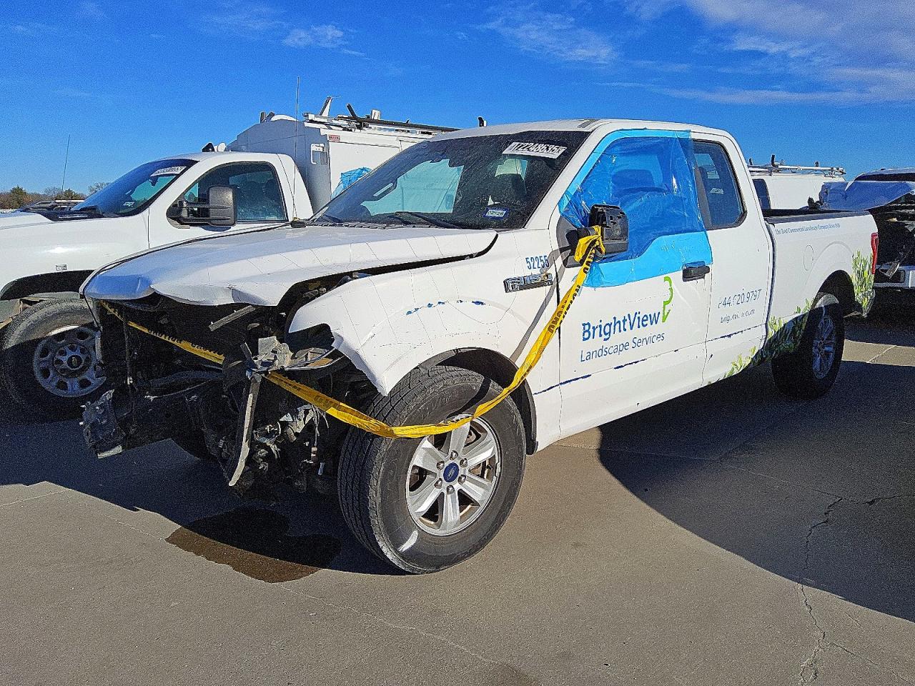 2015 Ford F150 Super Cab Синий vin: 1FTEX1C87FKD85188