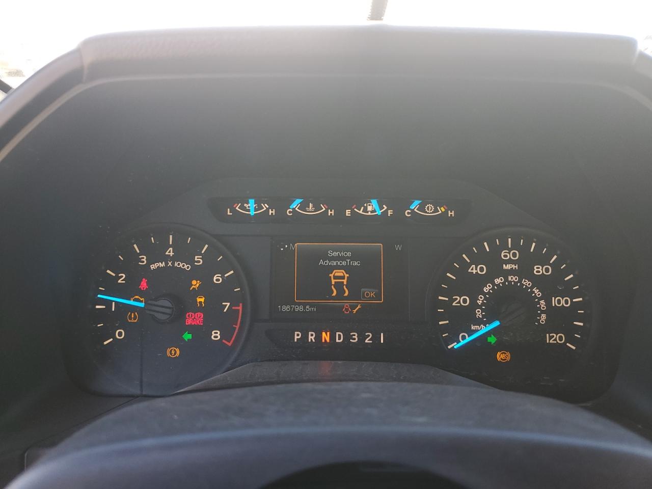 2015 Ford F150 Super Cab Blue vin: 1FTEX1C87FKD85188 Damage: Warning Light - Air Bag, On, Unacceptable