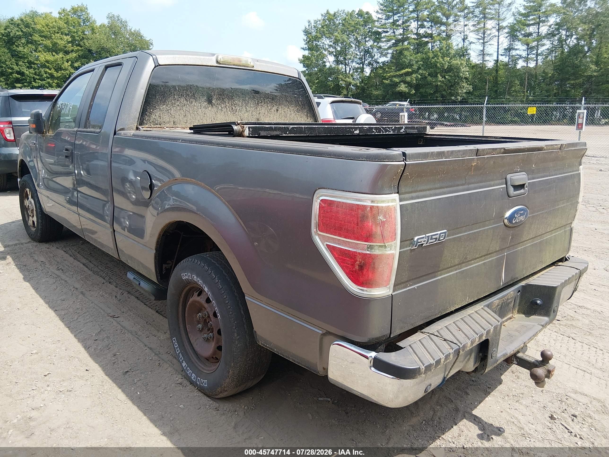 2010 Ford F-150 Fx2 Sport/stx/xl/xlt Серый vin: 1FTEX1C88AFC66082