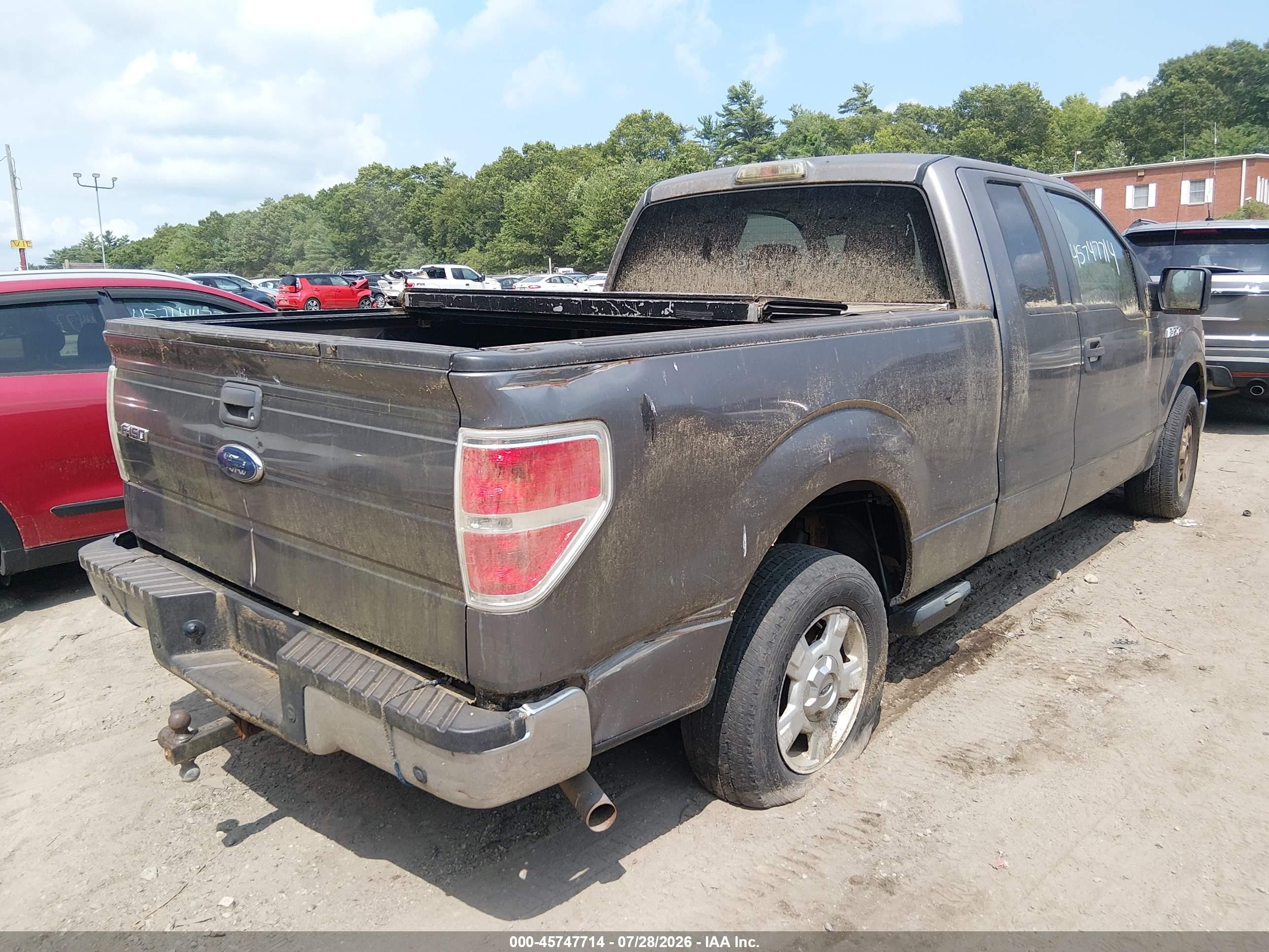 2010 Ford F-150 Fx2 Sport/stx/xl/xlt Серый vin: 1FTEX1C88AFC66082