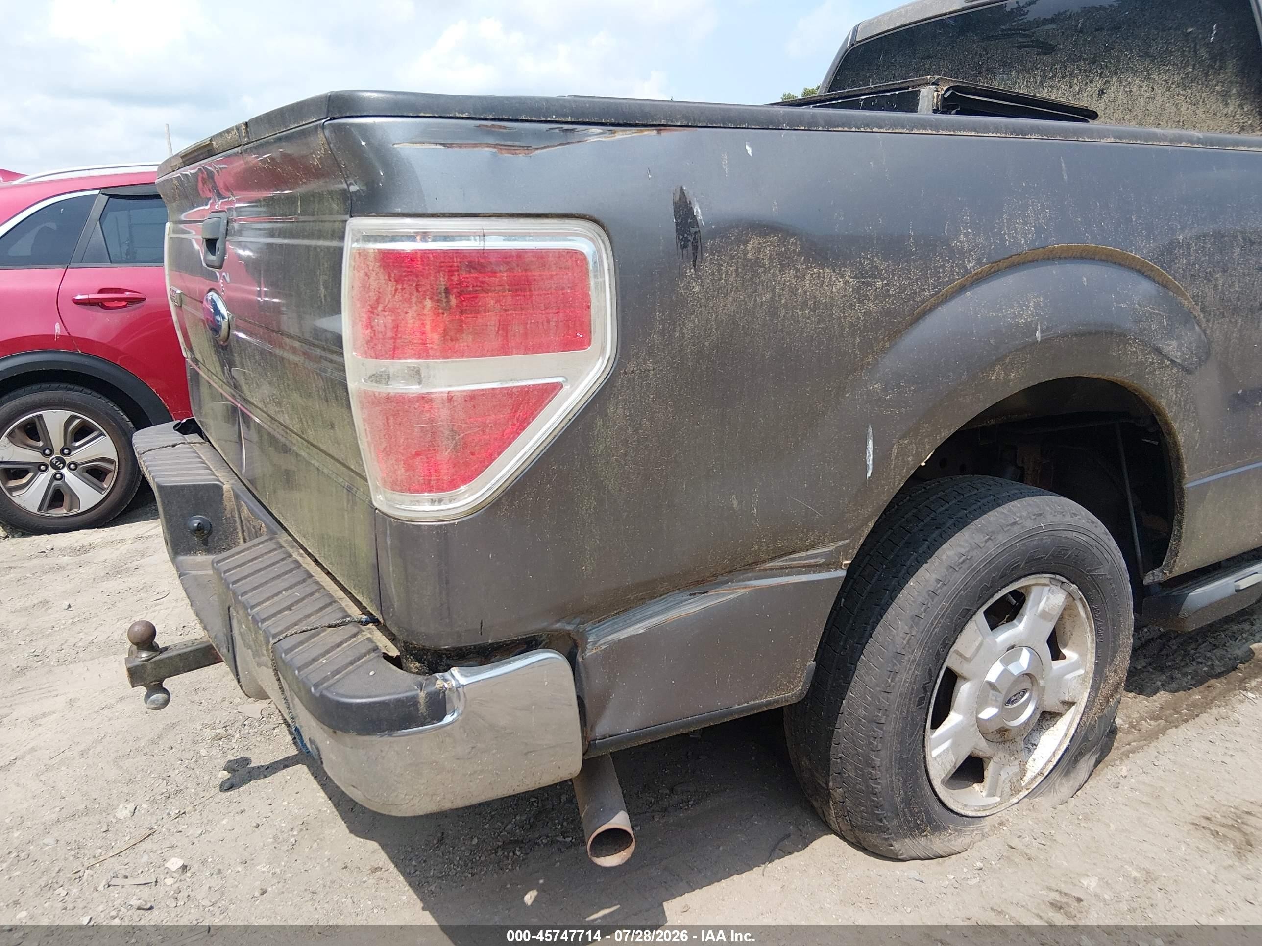 2010 Ford F-150 Fx2 Sport/stx/xl/xlt Серый vin: 1FTEX1C88AFC66082