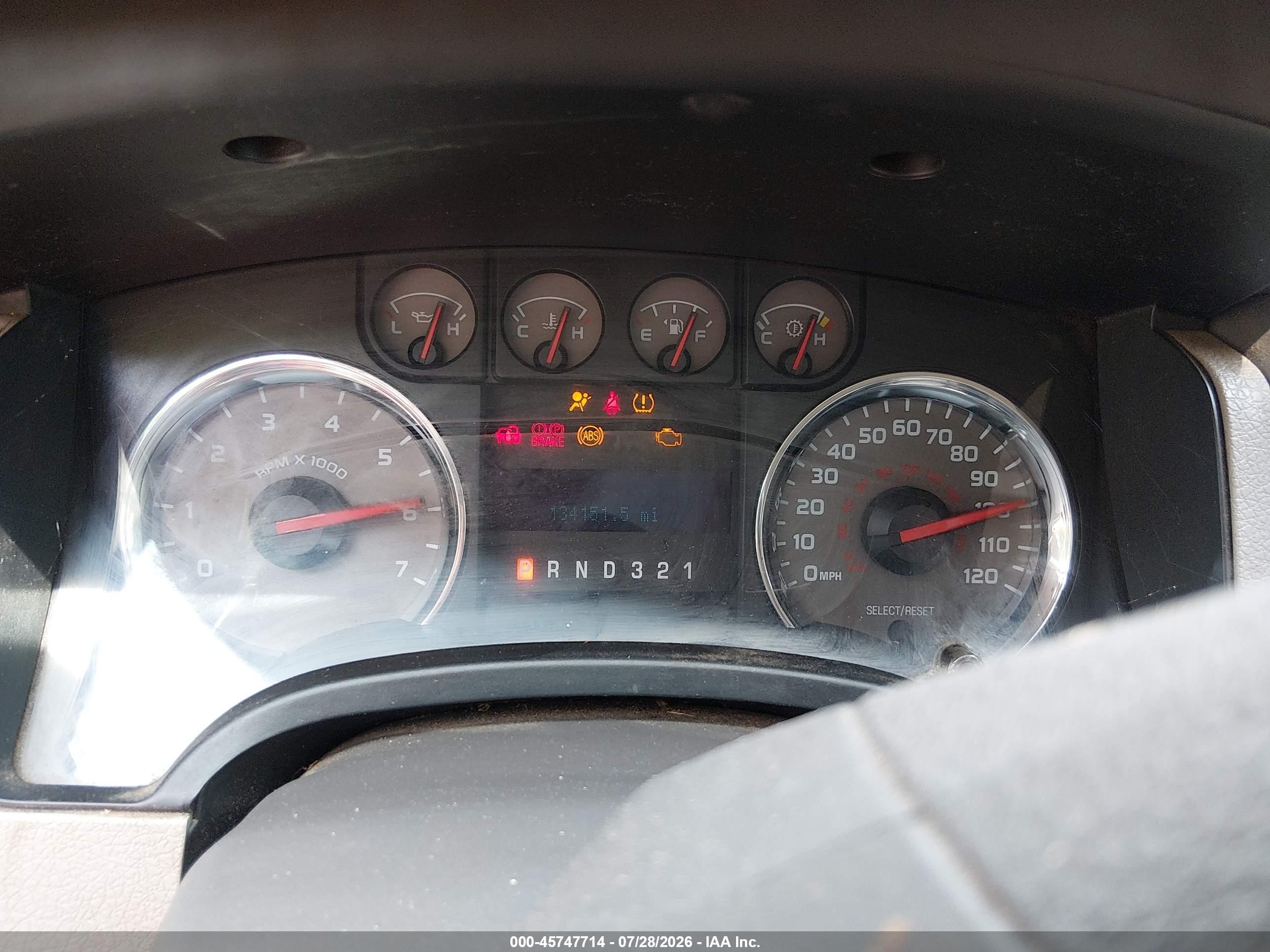 2010 Ford F-150 Fx2 Sport/stx/xl/xlt Серый vin: 1FTEX1C88AFC66082