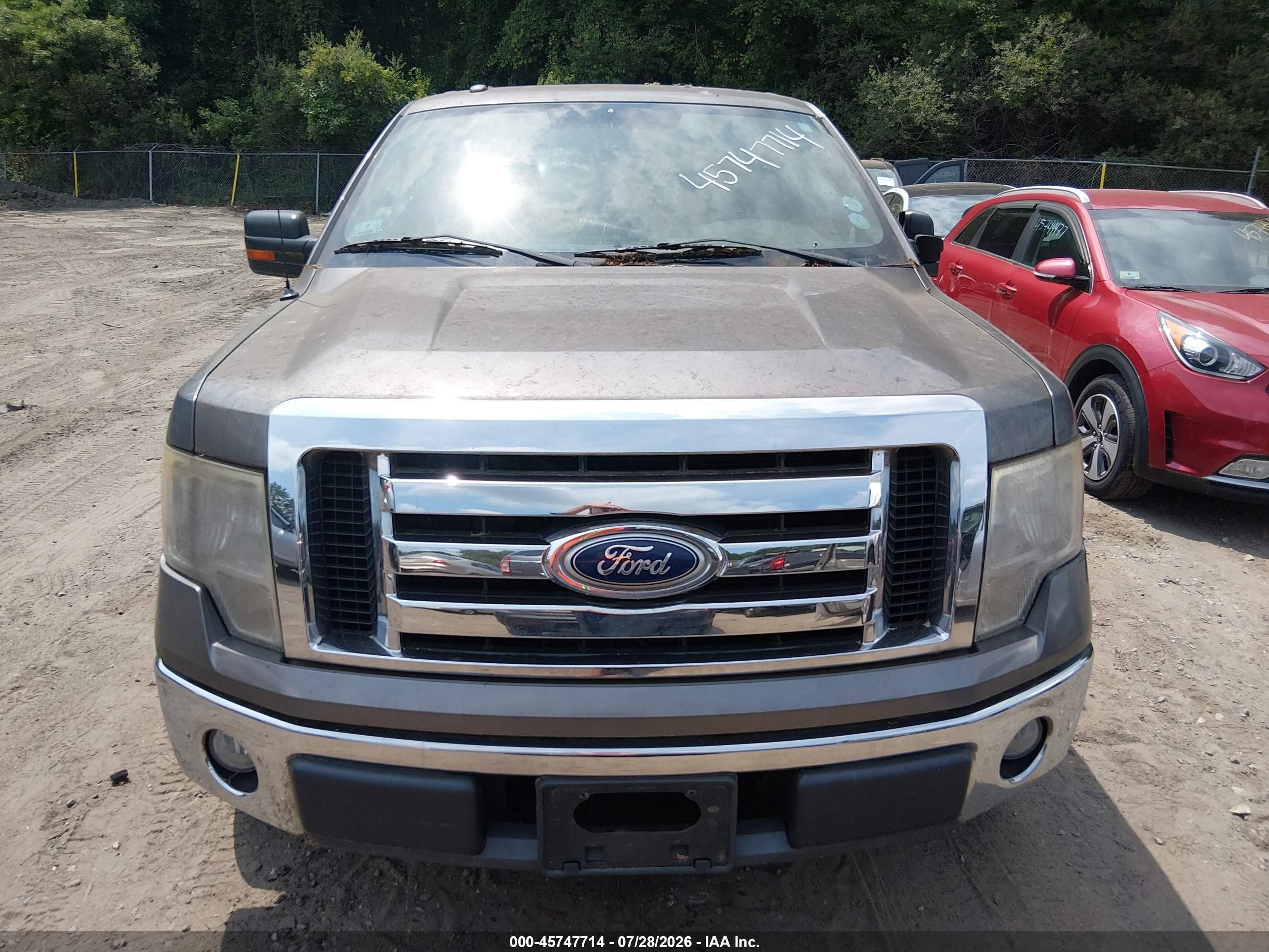 2010 Ford F-150 Fx2 Sport/stx/xl/xlt Серый vin: 1FTEX1C88AFC66082